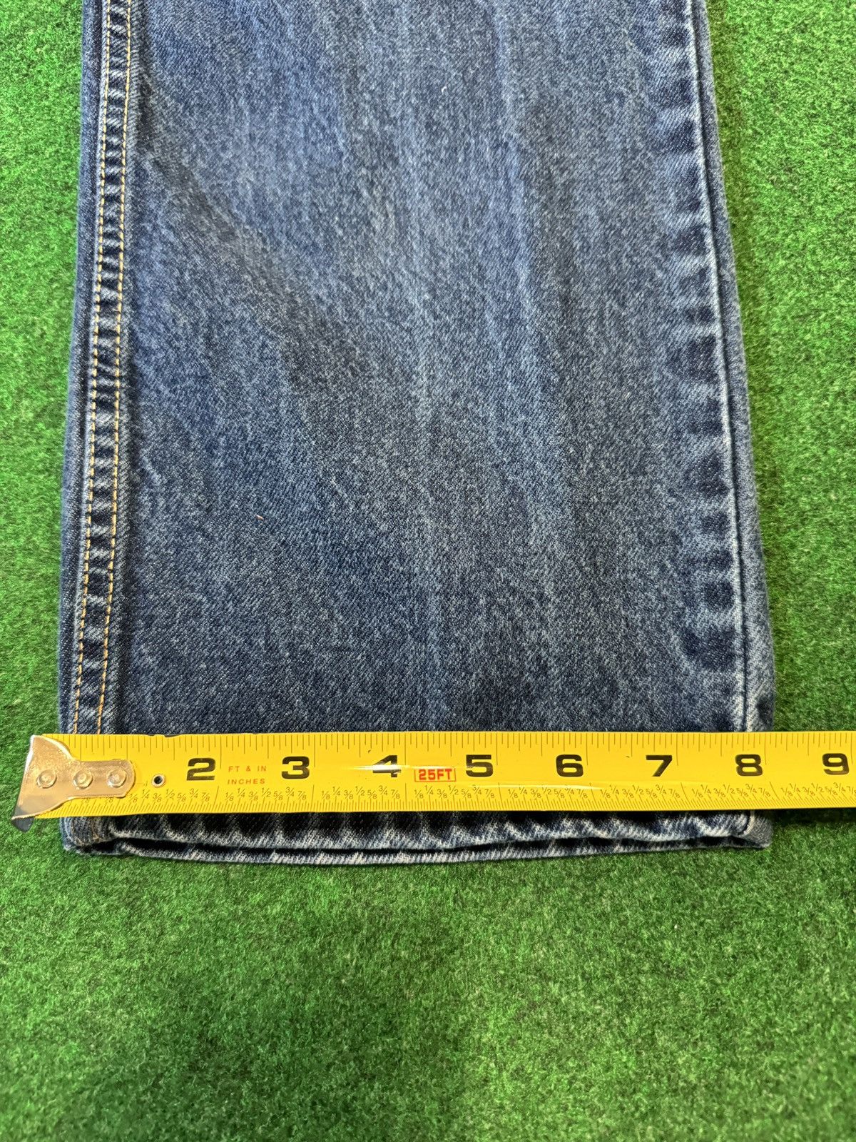 Levi's Vintage Clothing × Vintage Vintage Levi’s 505 USA MADE Regular Fit Straight Leg Jeans Size US 36 / EU 52 - 9 Thumbnail
