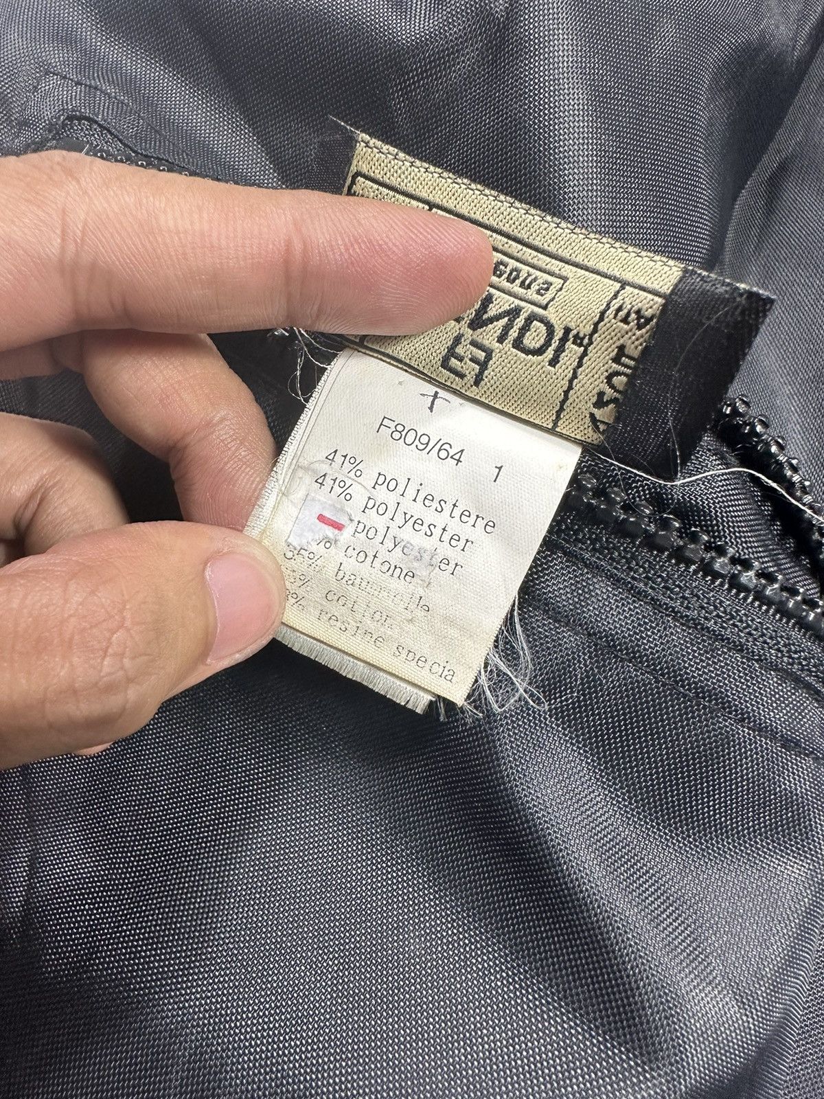 Fendi × Vintage Vintage - FENDI ZUCCA - Reversible Jacket Size US L / EU 52-54 / 3 - 9 Thumbnail