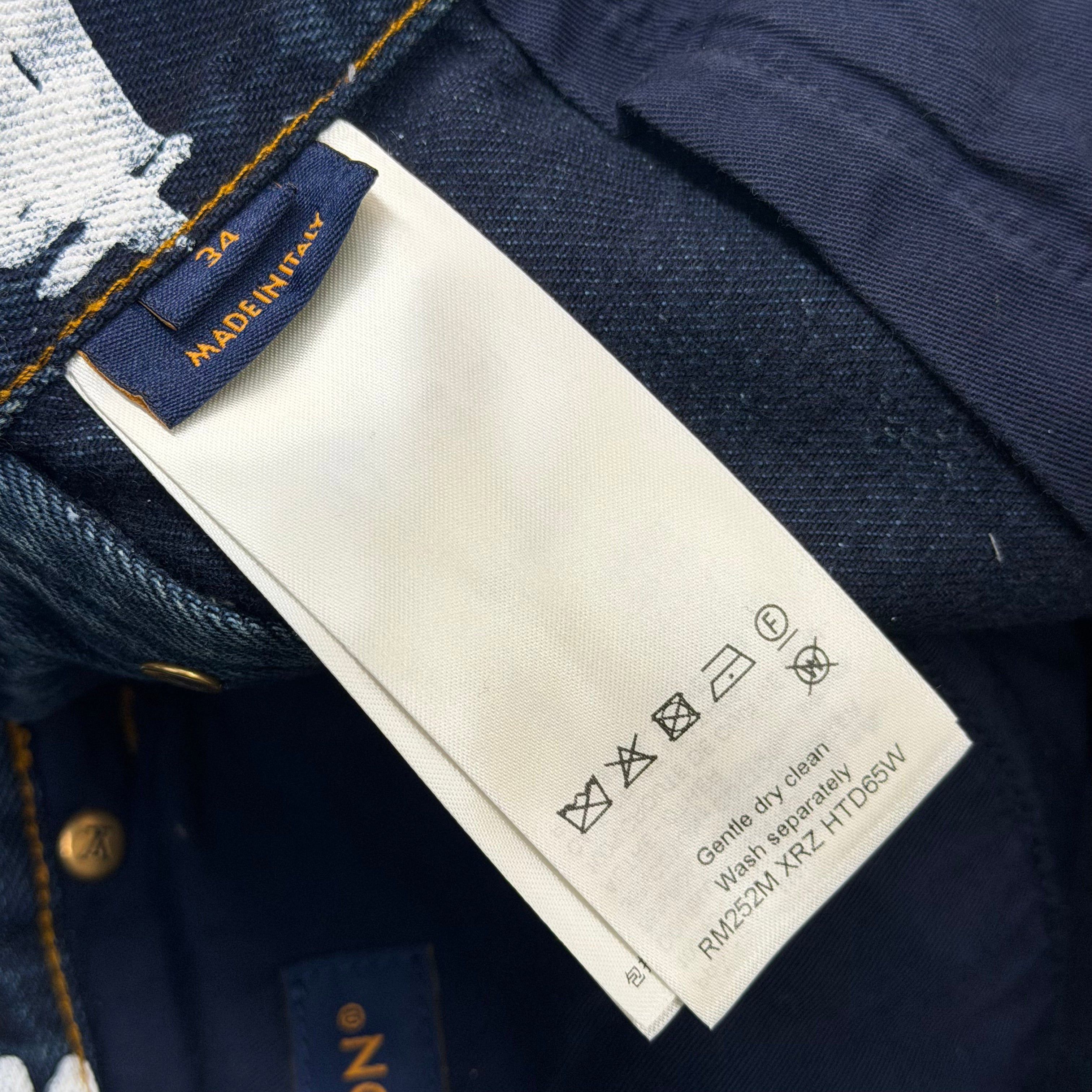 Louis Vuitton Louis Vuitton Denim Skate Pants 34 Size US 34 / EU 50 - 8 Thumbnail