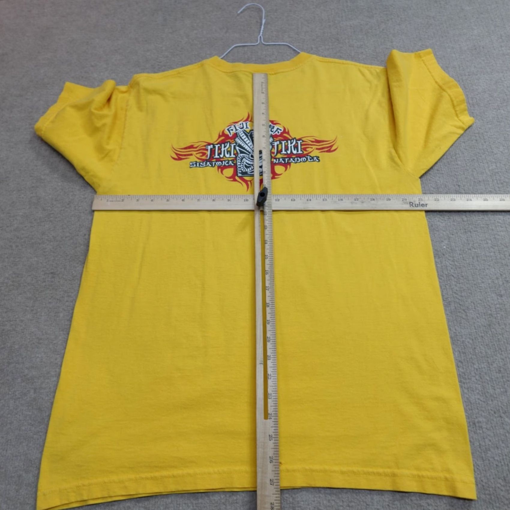 Vintage VINTAGE Aeropostale Shirt M Yellow Double Sided USA Made Fiji Surf Y2K Mens Shirt Size US M / EU 48-50 / 2 - 5 Thumbnail