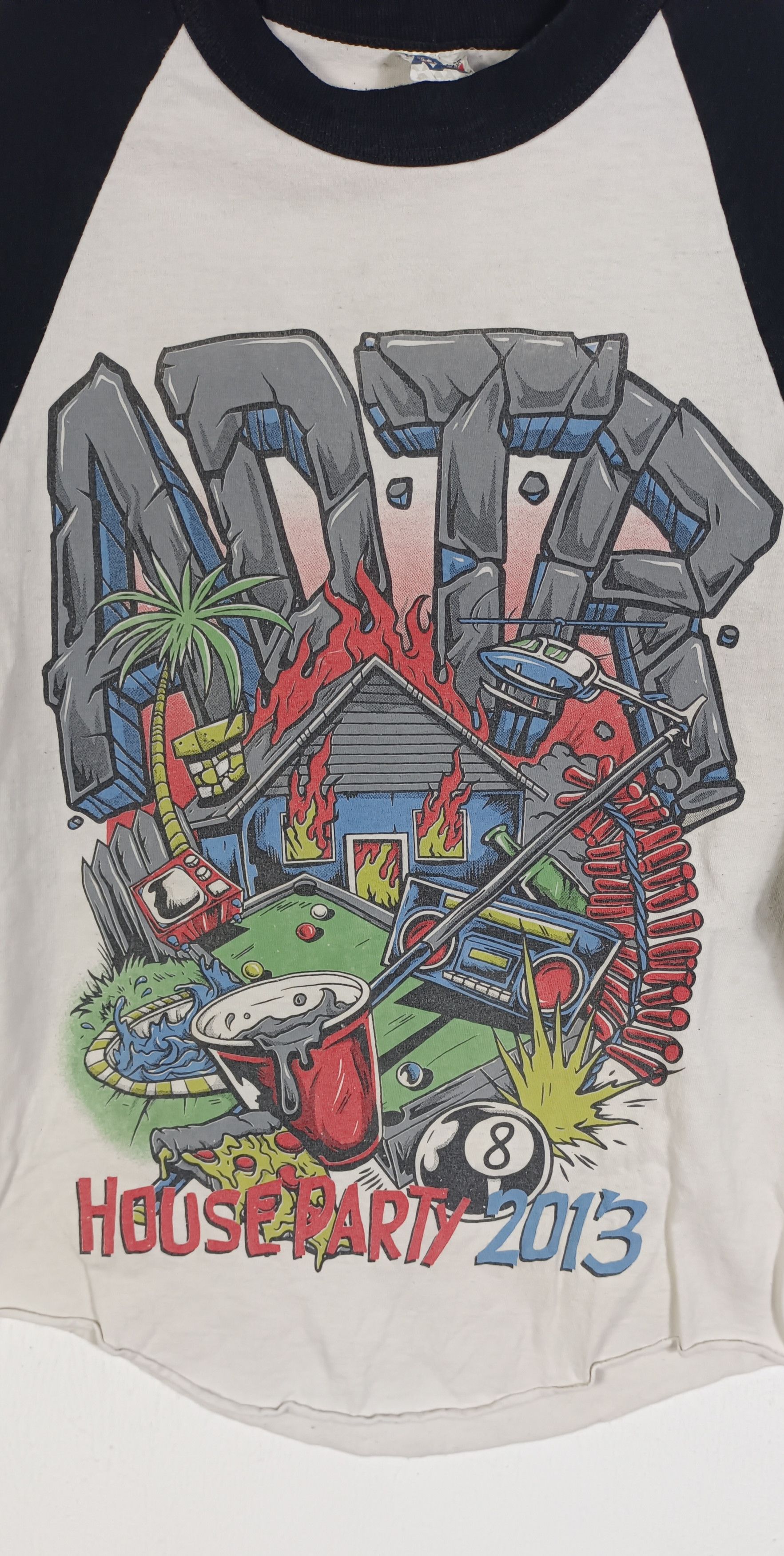 Band Tees VTG ADTR A Day To Remember House Party 2013 Myspace Size US S / EU 44-46 / 1 - 8 Thumbnail