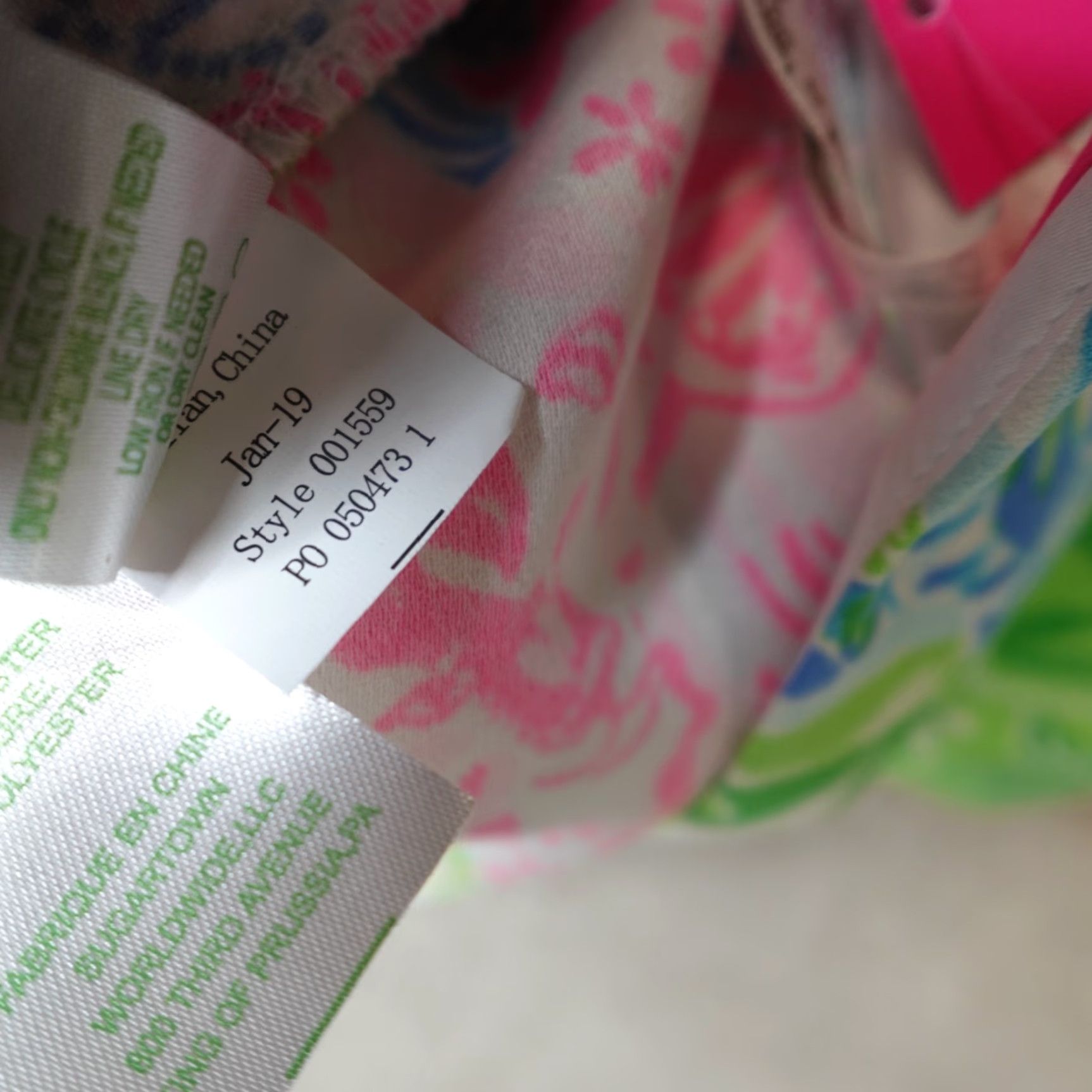 Lilly Pulitzer Lilly Pulitzer Romper Women's 2 Blue Green Pearl Floral Sleeveless Zip One-Piece Casual Regular Modern Colorful 2 Size 26" / US 2 / IT 38 - 7 Thumbnail