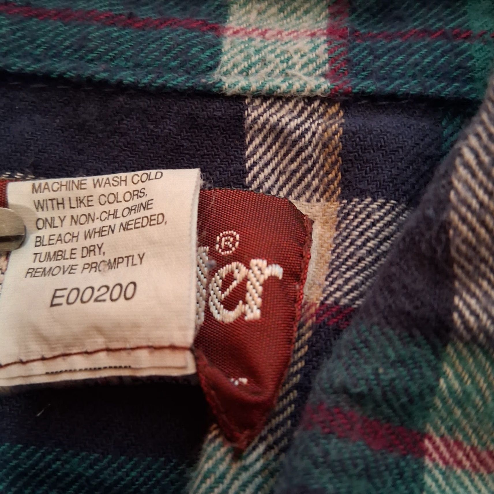 Wrangler Wrangler Western Shirt Men XL Blue Plaid Flannel Pearl Snap Cowboy Rodeo Ranch Workwear Button-Up Size US XL / EU 56 / 4 - 5 Thumbnail