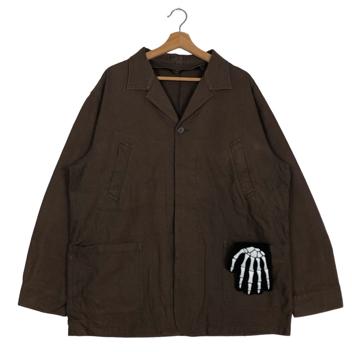 Japanese Brand 🔥90’s Vintage Hikory Chore Jacket Japan Issey Miyake Size US L / EU 52-54 / 3 - 2 Thumbnail