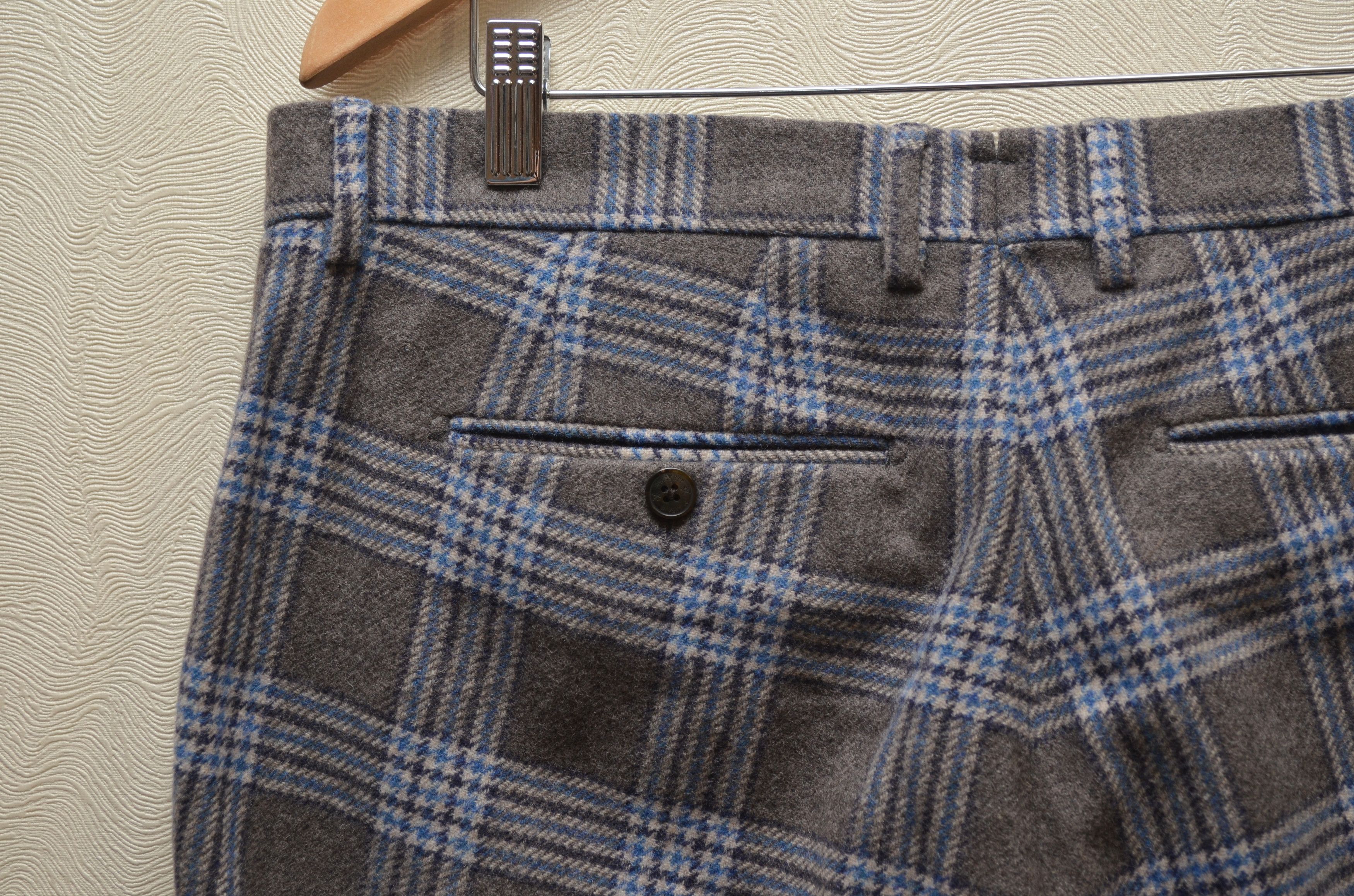 Designer × Hackett HACKETT KENSINGTON Slim Winter Check Trousers Pants Wool Size US 36 / EU 52 - 9 Thumbnail