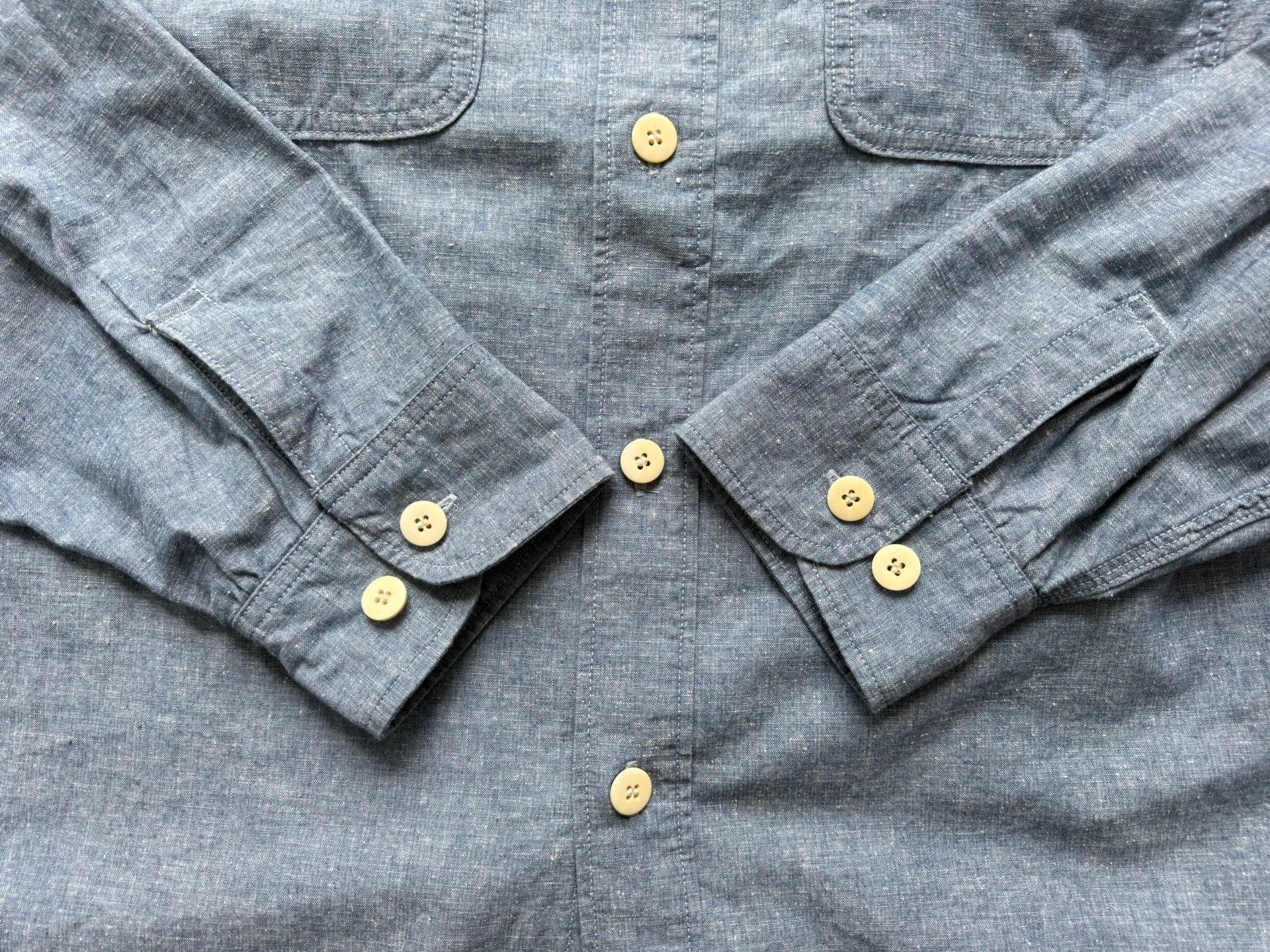 Visvim VISVIM 26SS BRIGGS CHAMBRAY SHIRT Size US L / EU 52-54 / 3 - 7 Thumbnail