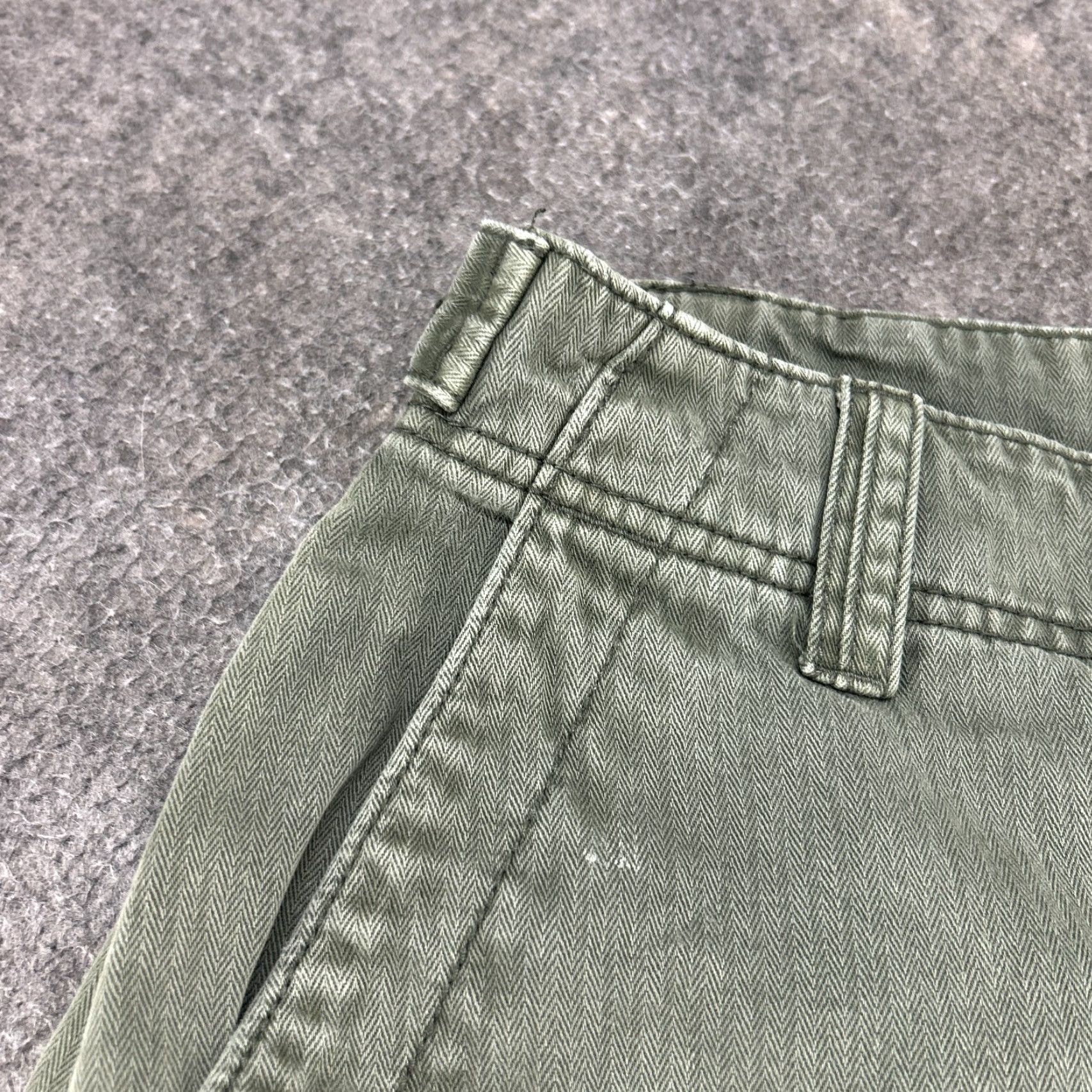Vintage 5.11 Tactical Mens Cargo Pants 32x29 Green Utility Pockets Straight Leg Cotton Baggy Size US 32 / EU 48 - 3 Thumbnail