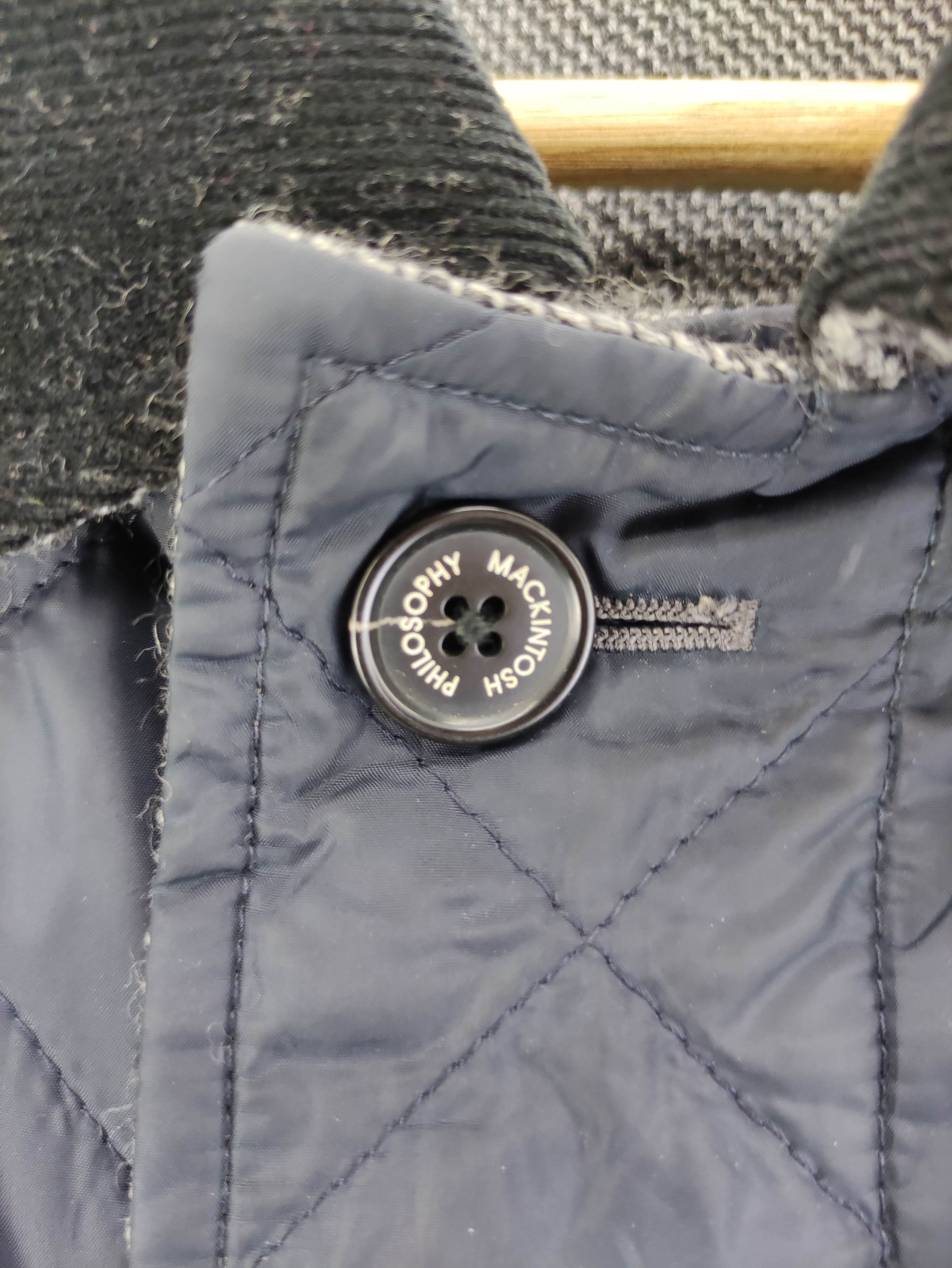 Mackintosh Vintage Mackintosh Reversible Wool Quilted Jacket Size M / US 6-8 / IT 42-44 - 3 Thumbnail