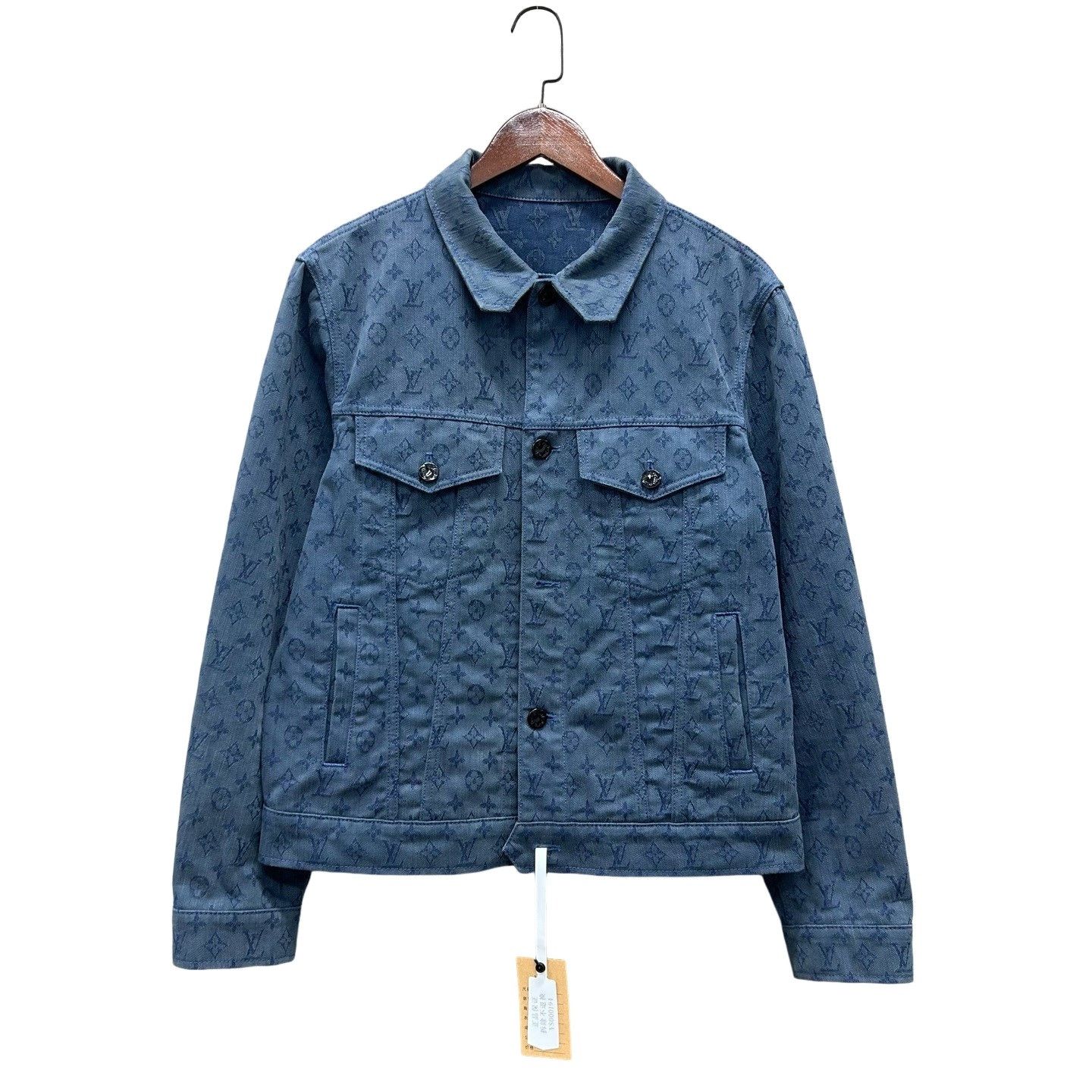 Louis Vuitton Louis Vuitton Monogram Denim Jacket Size M Size US M / EU 48-50 / 2 - 1 Thumbnail