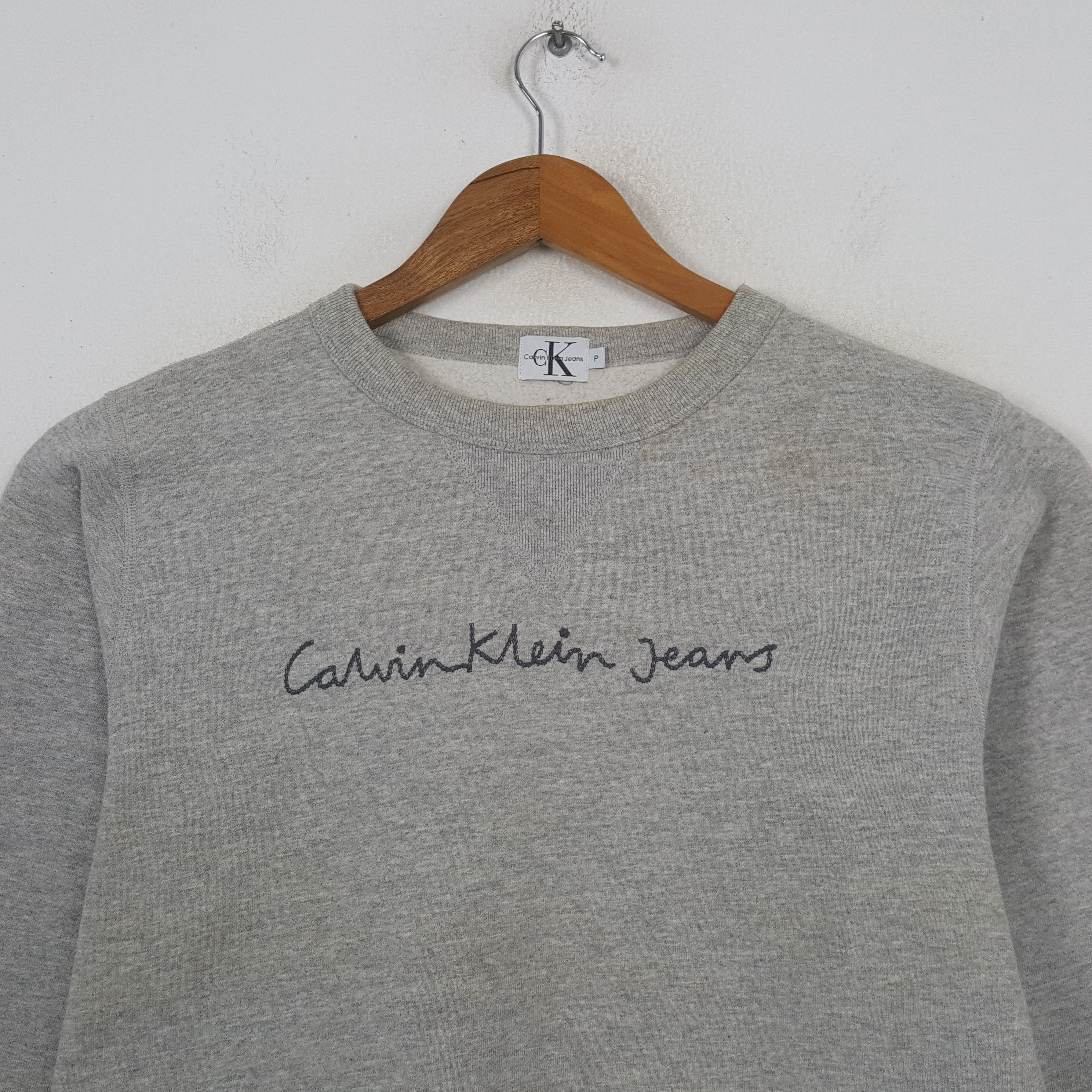 Calvin Klein Vintage Calvin Klein Jeans Brand Style Sweasthirt RR5 Size US M / EU 48-50 / 2 - 2 Thumbnail