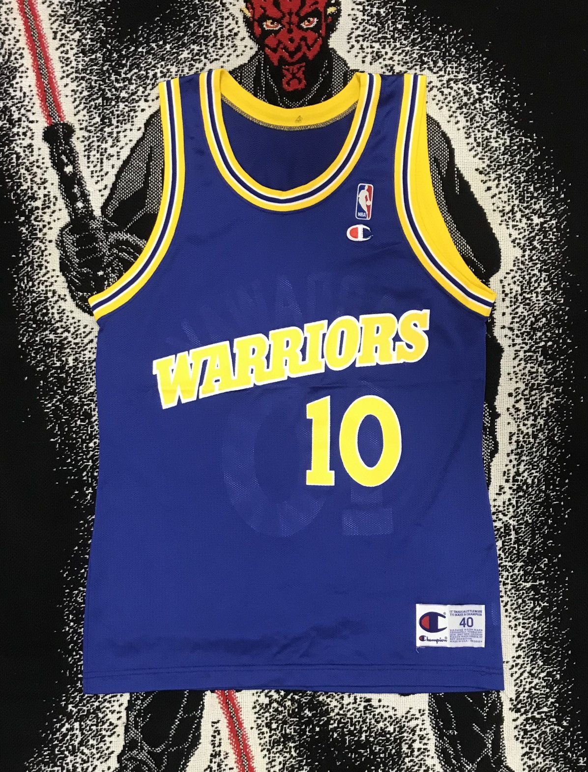 Other 90’s Golden State Warriors Tim Hardaway NBA Jersey Champion Size US M / EU 48-50 / 2 - 1 Thumbnail
