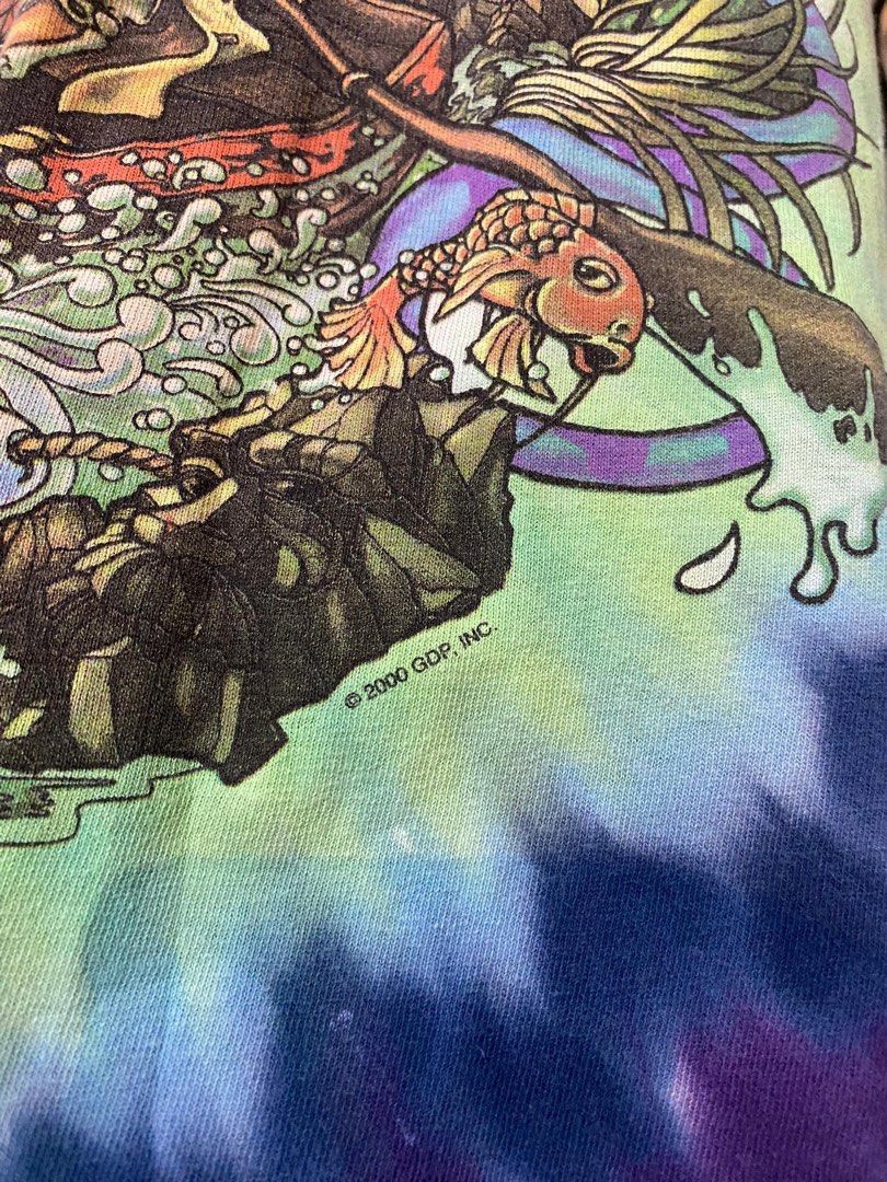 Vintage Vintage 2000 Grateful Dead Lighthouse Tie Dye Tee USA Size US M / EU 48-50 / 2 - 3 Thumbnail