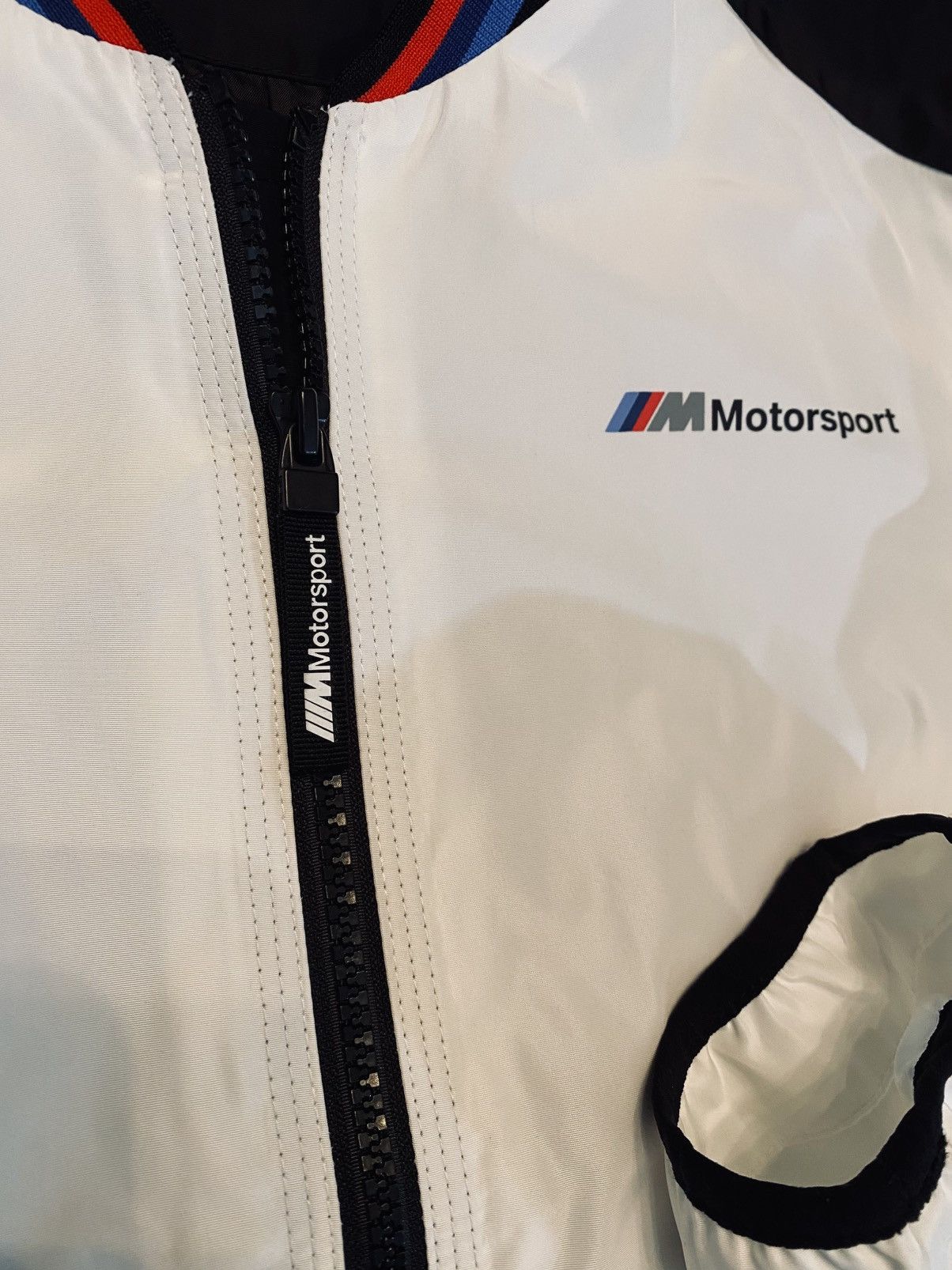BMW BMW OEM M Motorsport Women's Jacket XL Windbreaker New Size XL / US 12-14 / IT 48-50 - 12 Thumbnail