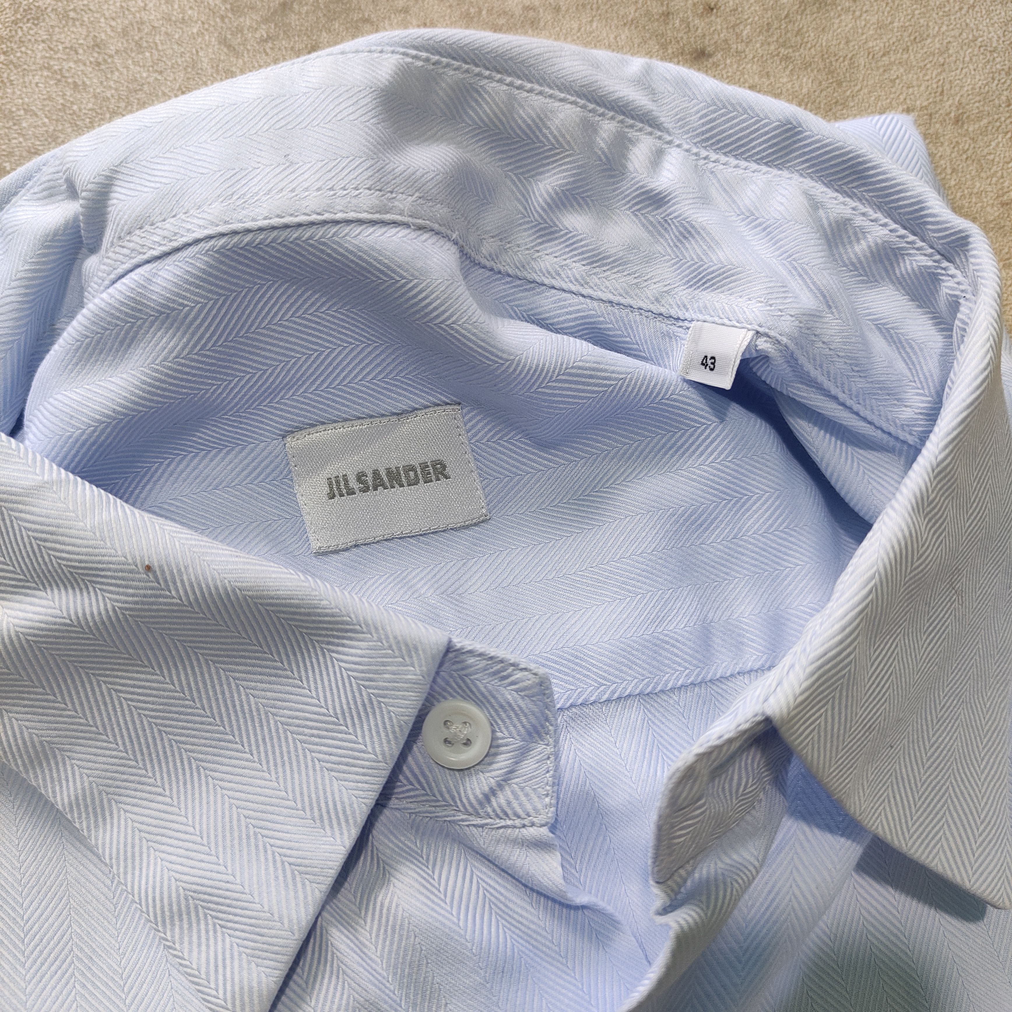 Jil Sander Jil Sander Button Up Shirt Tailor Made Size US S / EU 44-46 / 1 - 9 Thumbnail