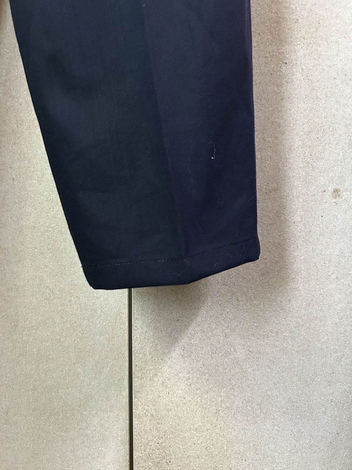 Y's Archive Yohji Yamamoto Wool Gabardine Double Pleated Trouser Size 29" - 13 Thumbnail