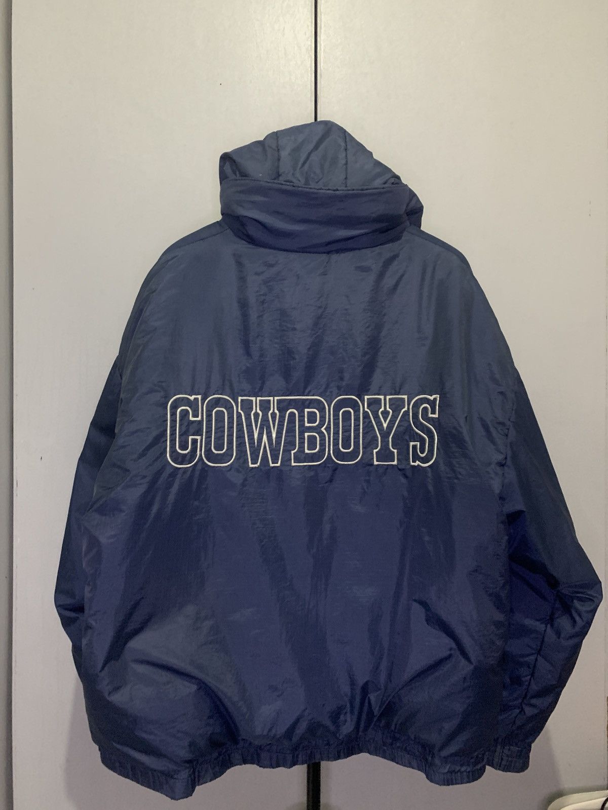 NFL × Vintage Vintage Dallas Cowboy Reversible Jacket by Pro Player Size US XXL / EU 58 / 5 - 10 Thumbnail