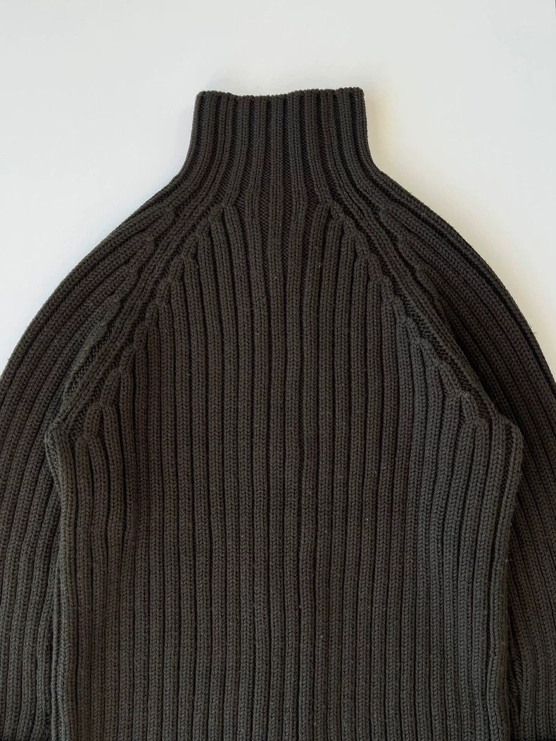 Yohji Yamamoto Yohji Yamamoto Wool turtleneck zip-knit jacket Size US L / EU 52-54 / 3 - 5 Thumbnail