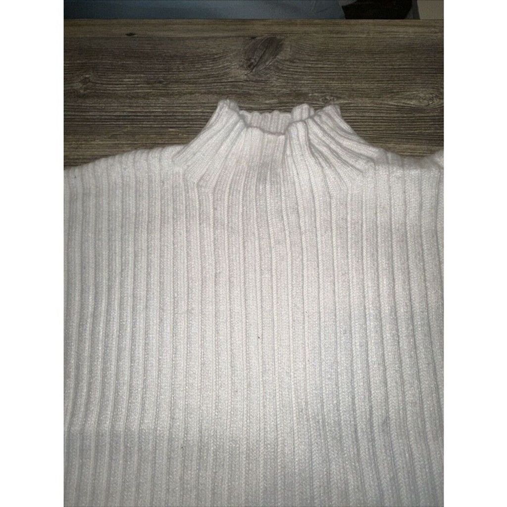 Liz Claiborne Liz Claiborne Crema Sleeveless Turtleneck Sweater. Large. 10 Size L / US 10 / IT 46 - 5 Thumbnail