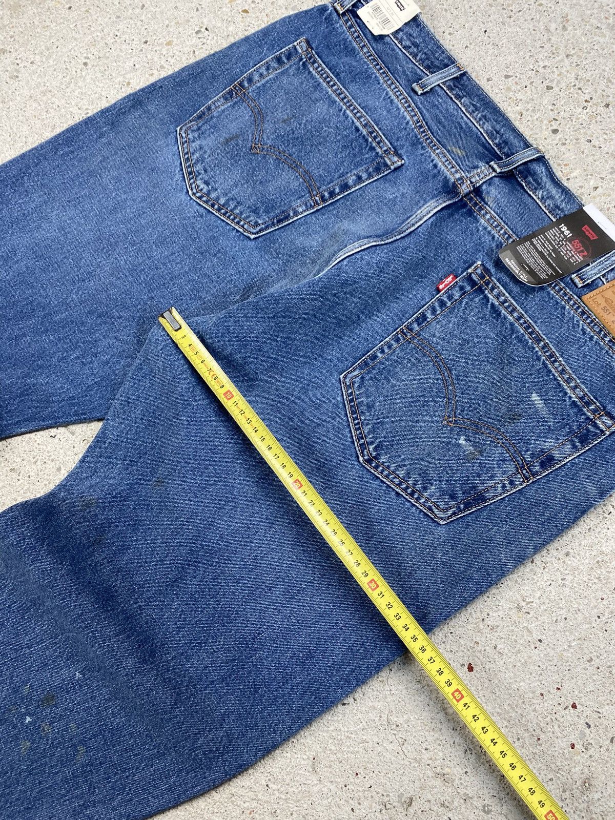 Levi's Vintage Clothing Levis 551 new with tags jeans paint trashed 1961 Size US 42 / EU 58 - 14 Thumbnail