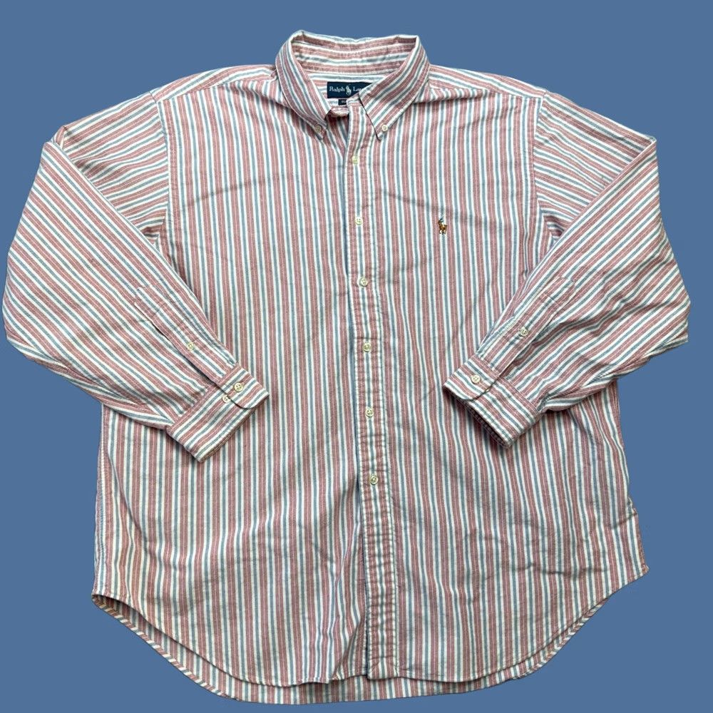 Ralph Lauren Vintage Polo Ralph Lauren Big Pony Rugby Shirt Men