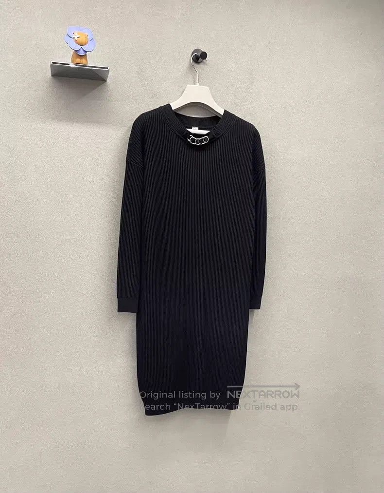 Hermes Hermes Knit Sweater Dress Size XS / US 0-2 / IT 36-38 - 3 Thumbnail