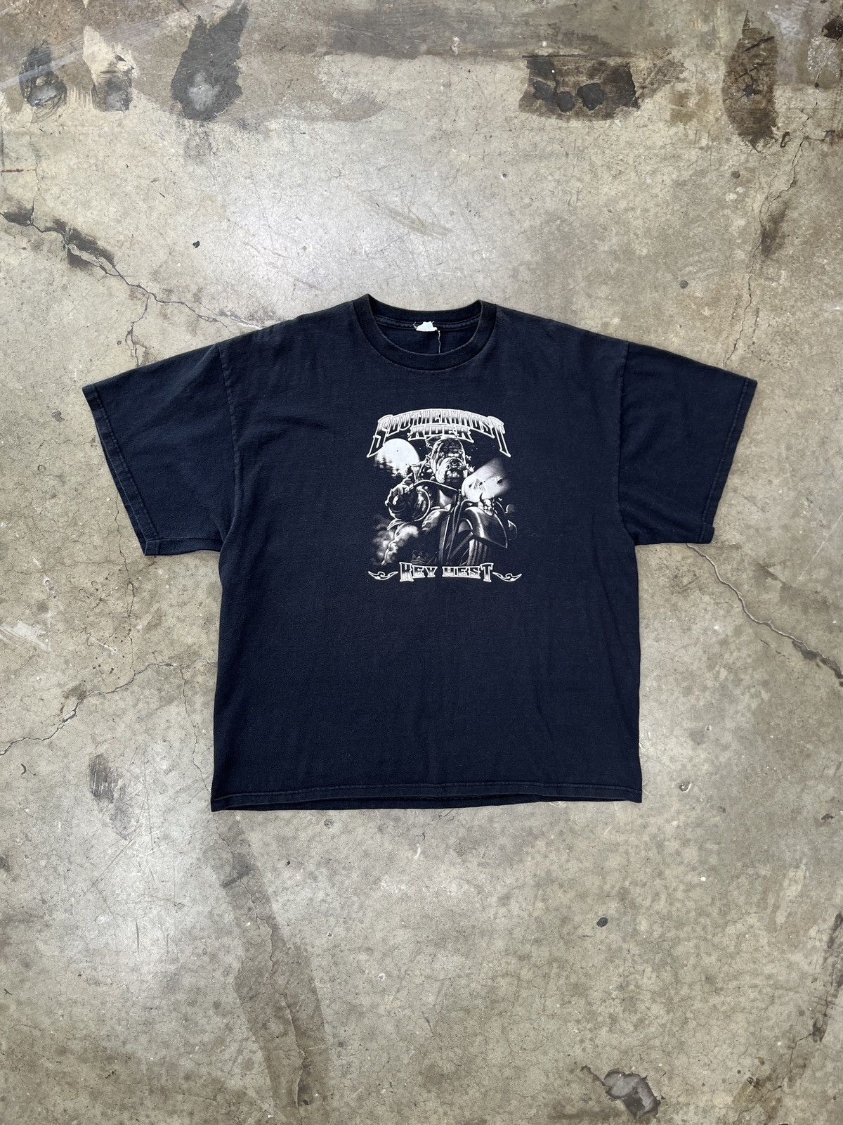 Harley Davidson Vintage Motorcycle Key West Bulldog Rider Tee XL Size US XL / EU 56 / 4 - 5 Thumbnail