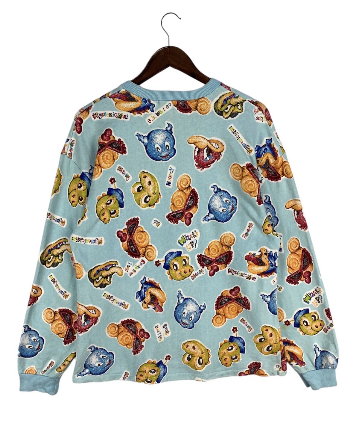 Hysteric Glamour × Japanese Brand × Vintage 💥RARE💥VINTAGE HYSTERIC GLAMOUR FULLPRINT SWEATSHIRT Size US M / EU 48-50 / 2 - 4 Thumbnail
