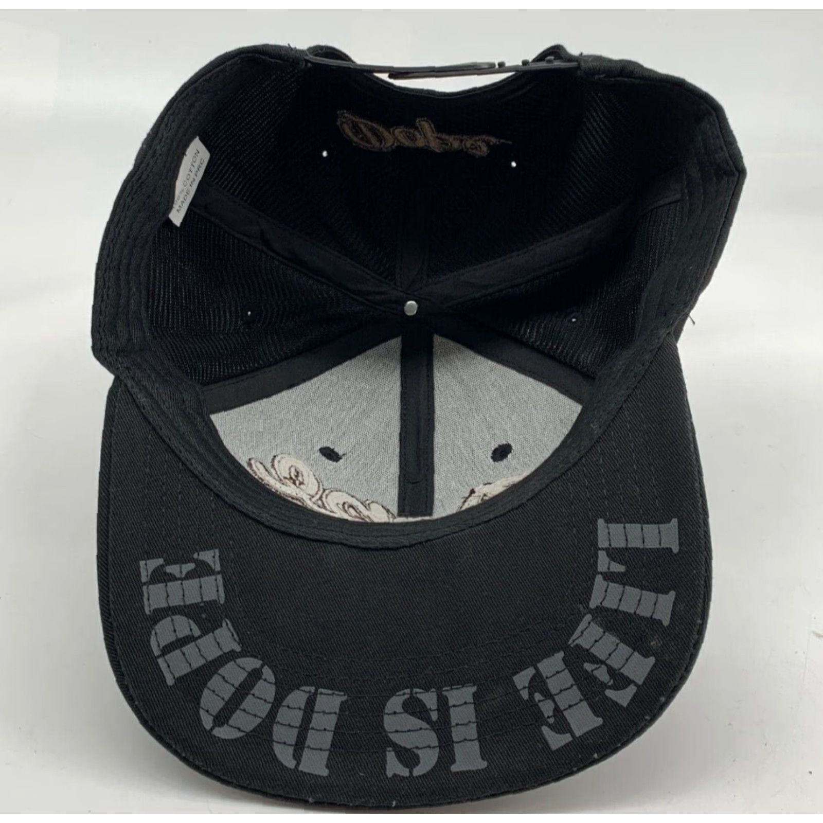 Vintage VINTAGE Dope Brown Cotton Adjustable Snapback Baseball Hat Men's Life Is Dope Mens Hat Brown Cotton Snapback Dope Life Is Dope Baseball Hat Men Size ONE SIZE - 5 Thumbnail