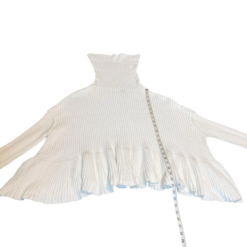 Free People Free People cream layered cake cowl neck ribbed oversized Size XS / US 0-2 / IT 36-38 - 8 Thumbnail