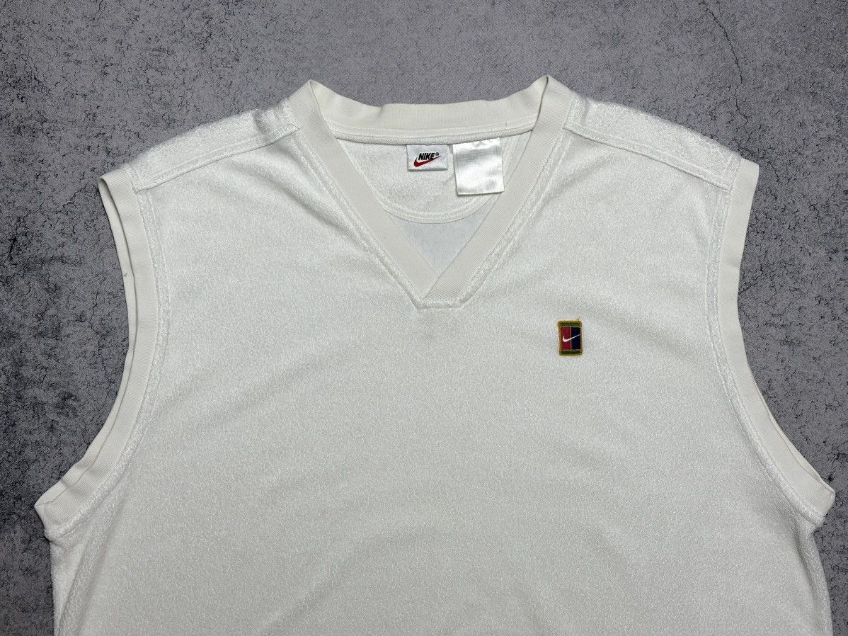 Nike Vintage 90s Nike Challenge Court Terry Tennis Vest Size US XL / EU 56 / 4 - 2 Thumbnail