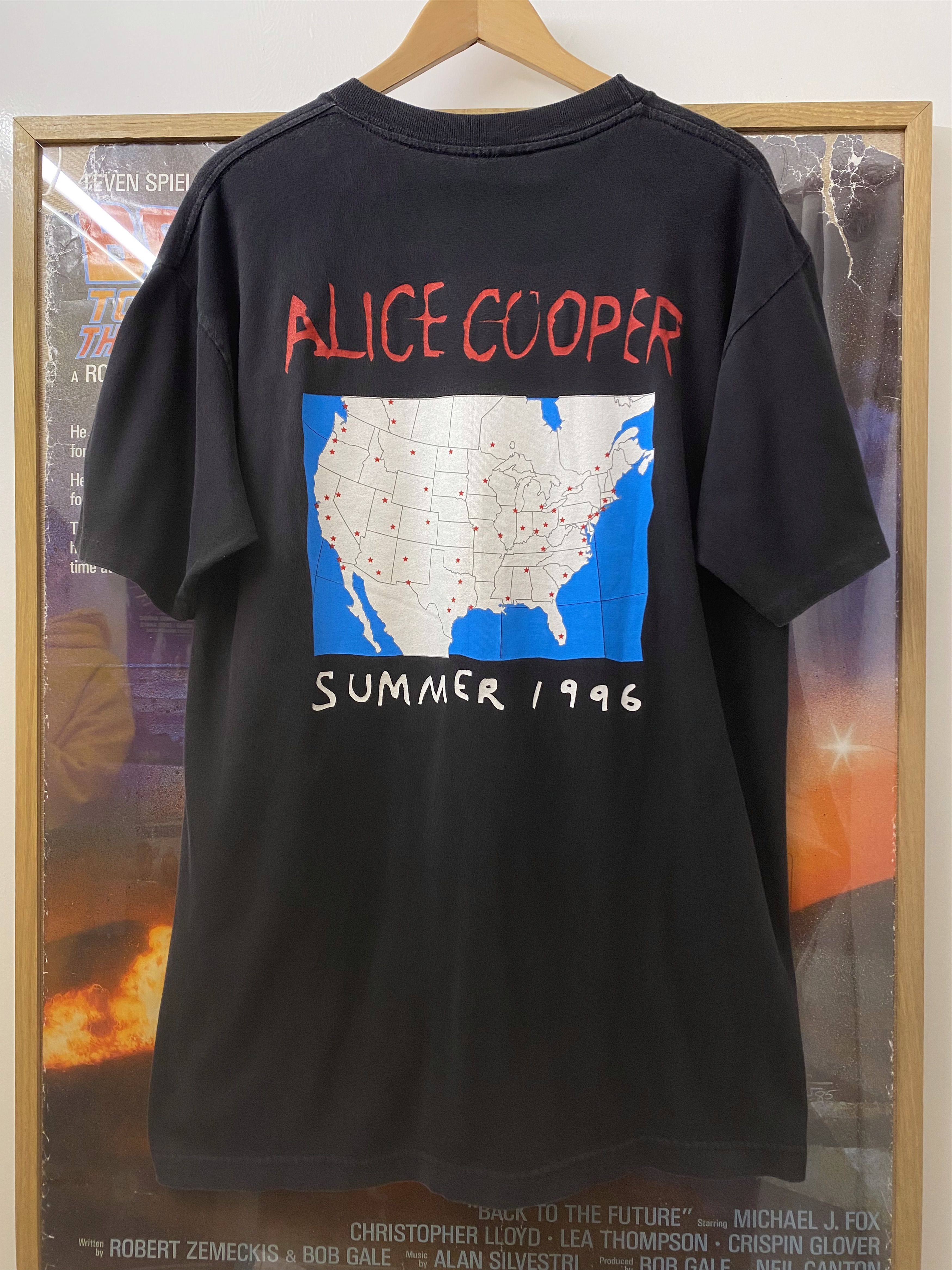 Band Tees 1996 Alice Cooper Schools Out For Summer USA Tour Tee Size US L / EU 52-54 / 3 - 2 Thumbnail
