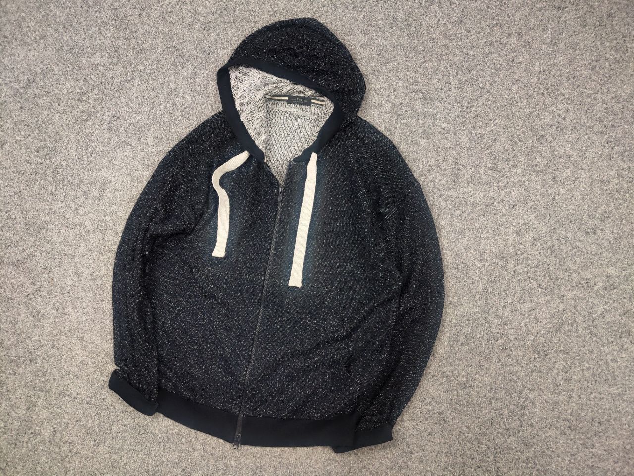 Other Phil Petter Design Premium Navy double zipper Knit Hoodie Size US S / EU 44-46 / 1 - 4 Thumbnail