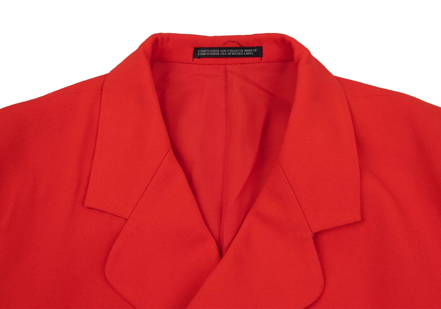 Yohji Yamamoto Yohji Yamamoto Rayon Jacket Red M Size US M / EU 48-50 / 2 - 4 Thumbnail