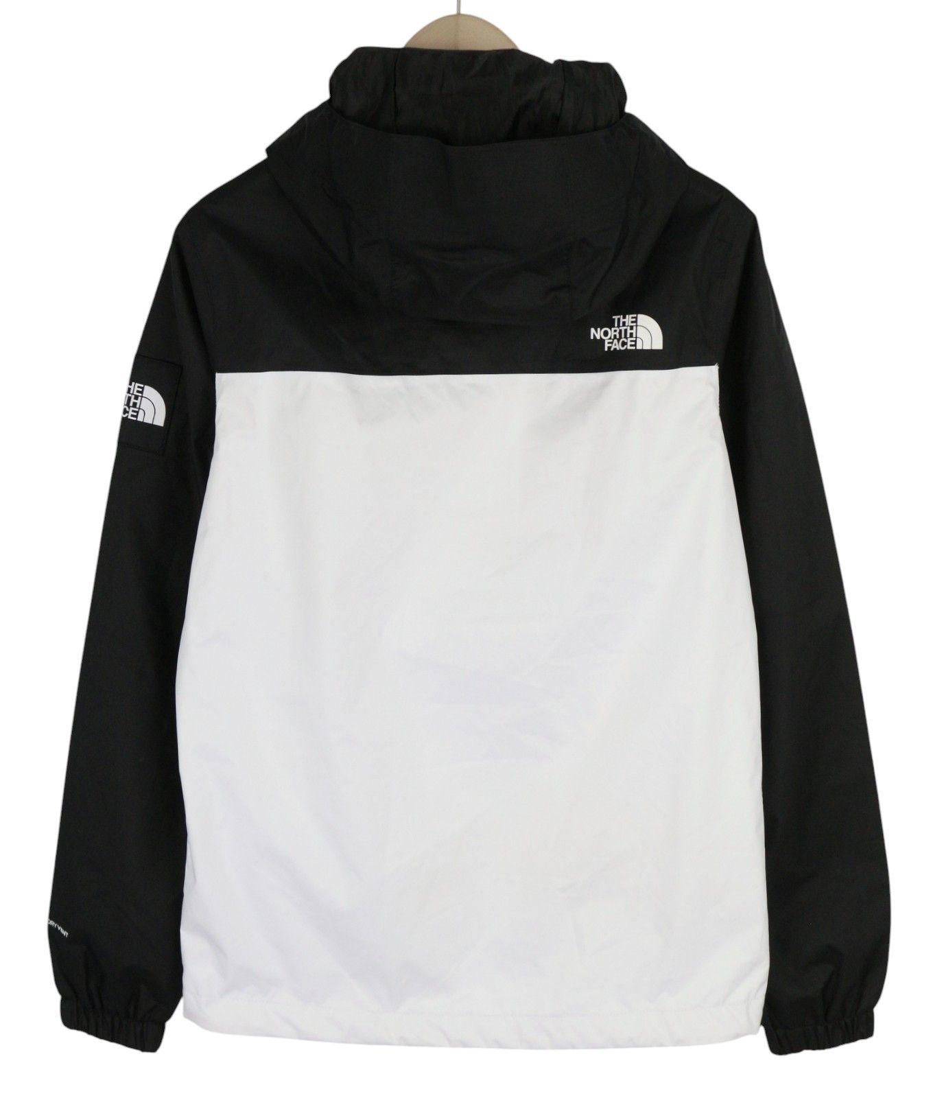 The North Face XS Black Zip Hooded Lightweight Dry Vent White Jacket 83704 Size US XS / EU 42 / 0 - 2 Thumbnail