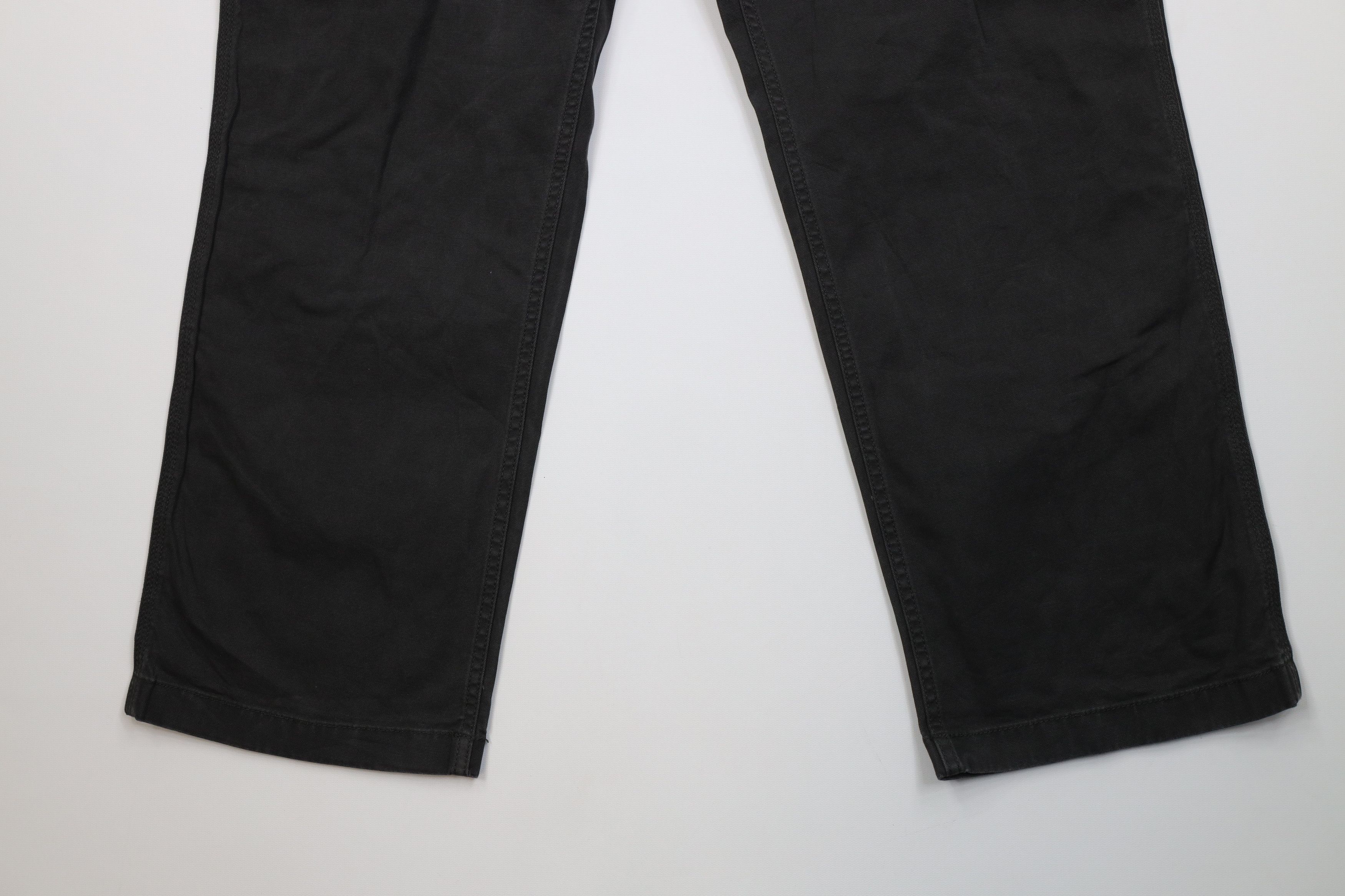 Carhartt Vintage Y2K Carhartt Relaxed Wide Leg Dungaree Pants Gray Size US 38 / EU 54 - 4 Thumbnail