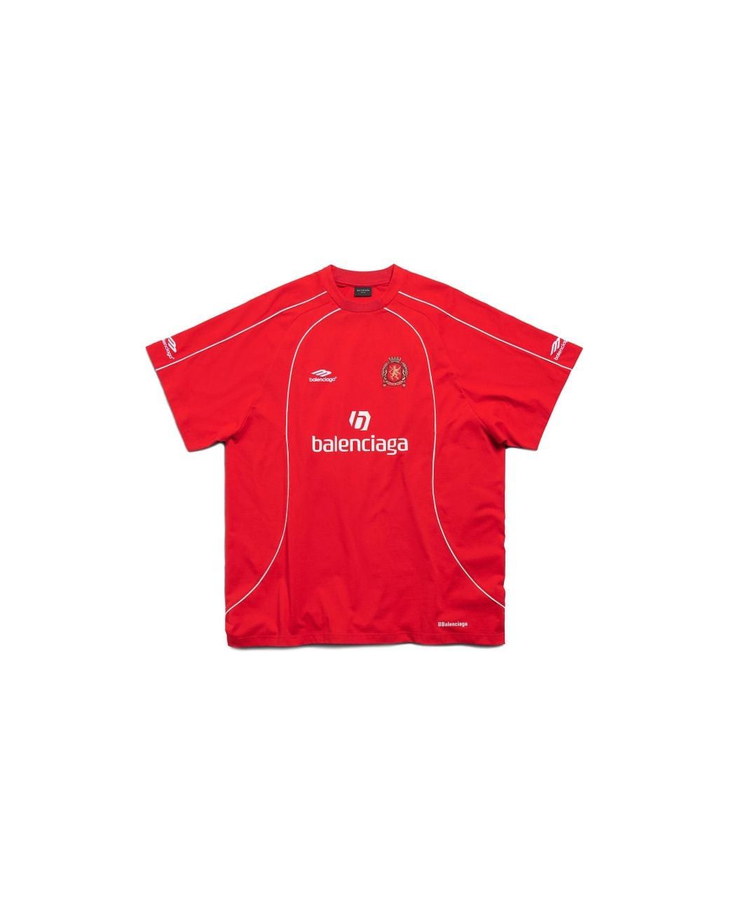 Balenciaga Paris Soccer T-Shirt Oversized Size US L / EU 52-54 / 3 - 1 Preview