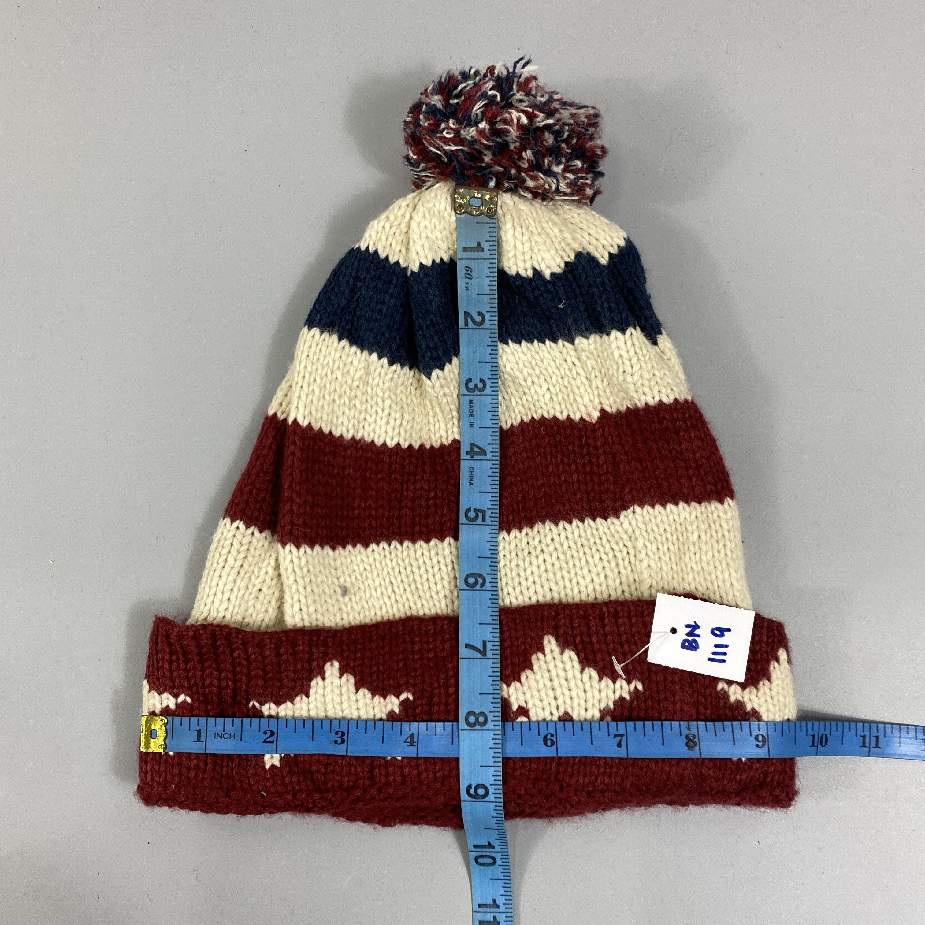 Japanese Brand Multicolor Snow Cap Beanie Hat -BN1119 Size ONE SIZE - 5 Thumbnail
