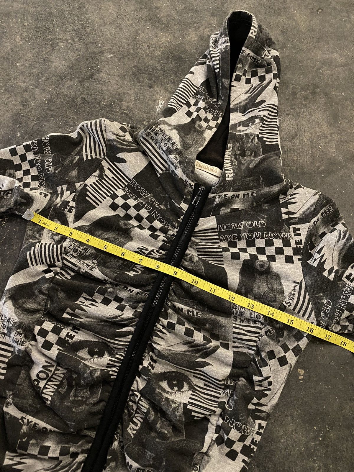 Hysteric Glamour × If Six Was Nine × Japanese Brand Y2k Pendora ‘Hysteric Glamour Style’ Zip Hoodie Size M / US 6-8 / IT 42-44 - 8 Thumbnail