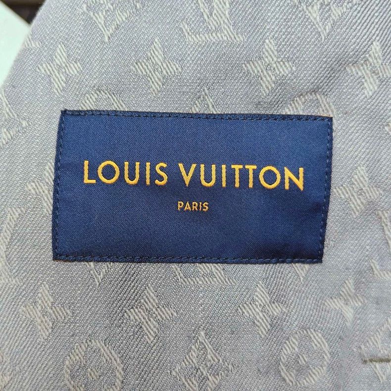 Louis Vuitton Louis Vuitton Brown and Gray Denim Jacket-2506 Size US L / EU 52-54 / 3 - 4 Thumbnail