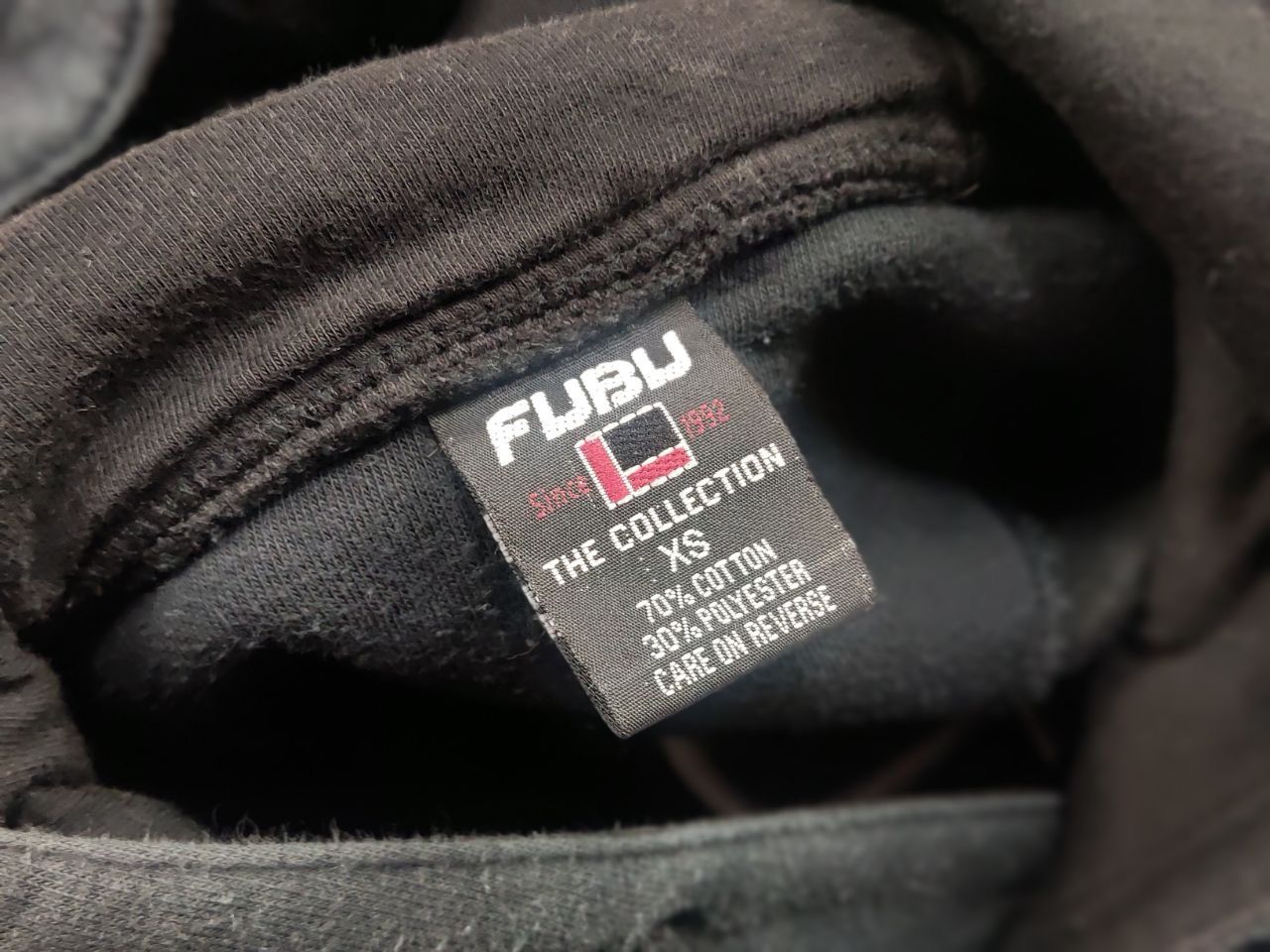 Fubu Vintage Fubu Embroidered Rap Y2K Faded Black Hoodie Hip Hop Size US S / EU 44-46 / 1 - 15 Thumbnail