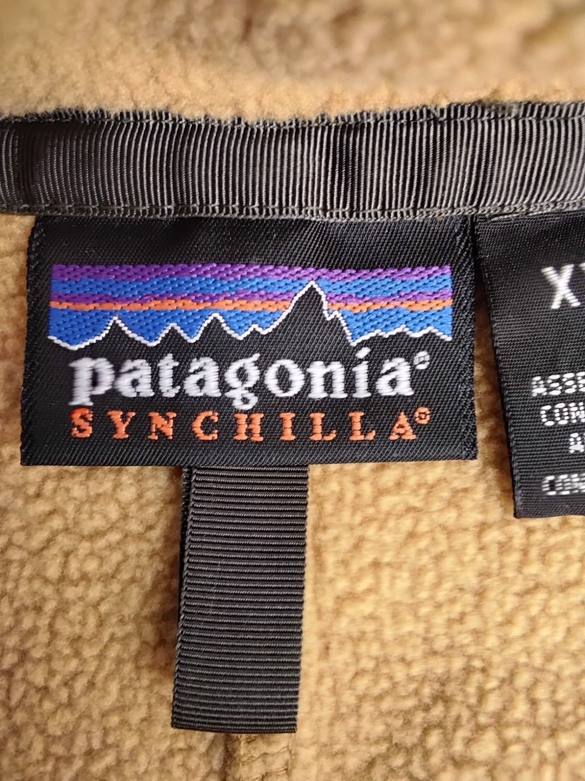Patagonia Patagonia Chimera Synchilla Jacket Men's XXL Tan FA01 #J5151 Size US XXL / EU 58 / 5 - 7 Thumbnail