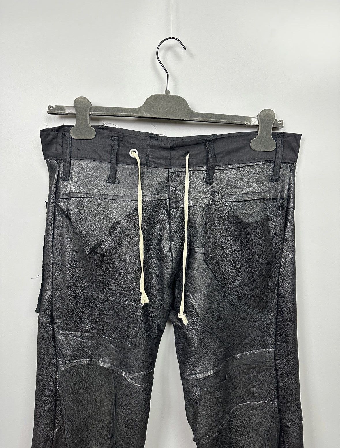 Rick Owens SWAMPGOD Leather Pants Size US 32 / EU 48 - 3 Thumbnail
