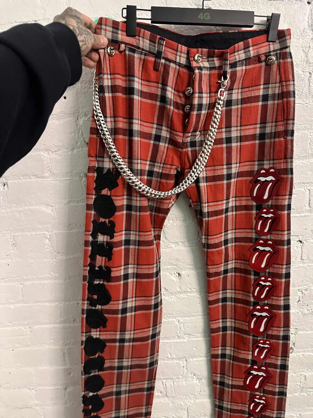 Chrome Hearts CHROME HEARTS 1 of 6 ROLLING STONES PATCH JEANS Size US 31 - 24 Thumbnail