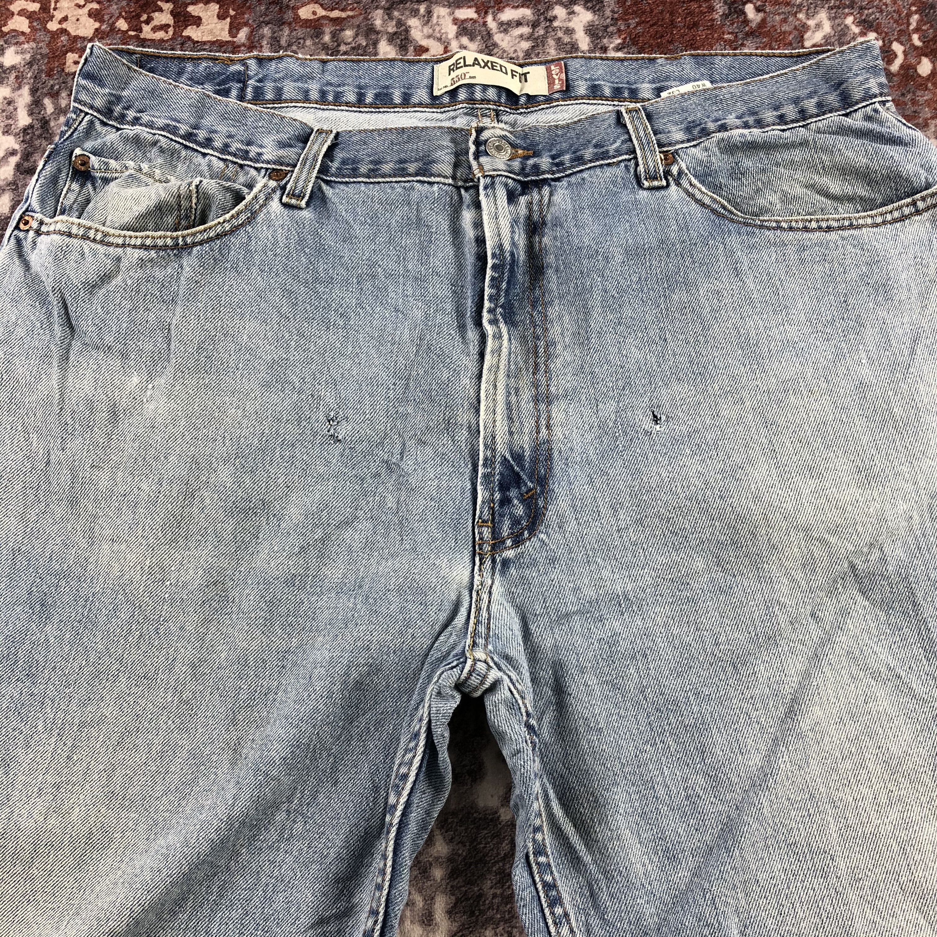 Levi's × Vintage Vintage Blue Wash Levis 550 Jeans-JM2943 Size US 39 - 3 Thumbnail