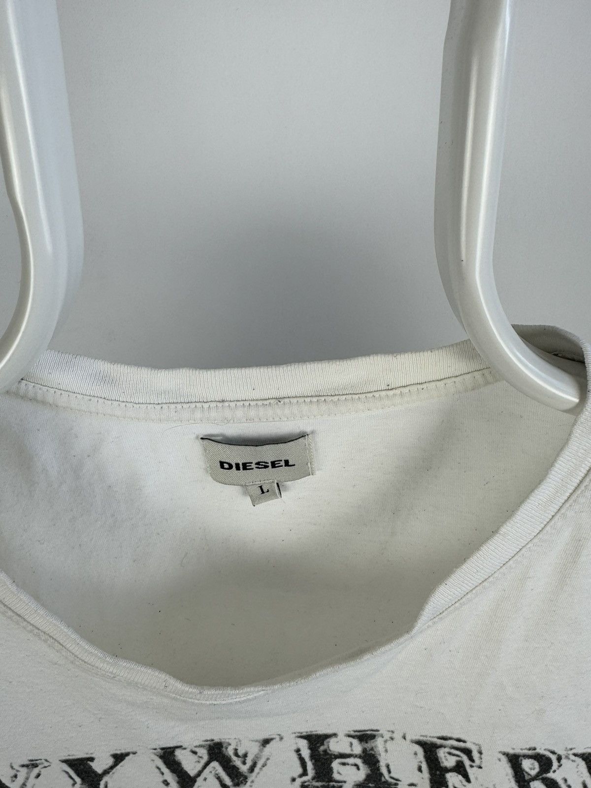 Diesel Diesel Big Logo Tee Size US L / EU 52-54 / 3 - 3 Thumbnail
