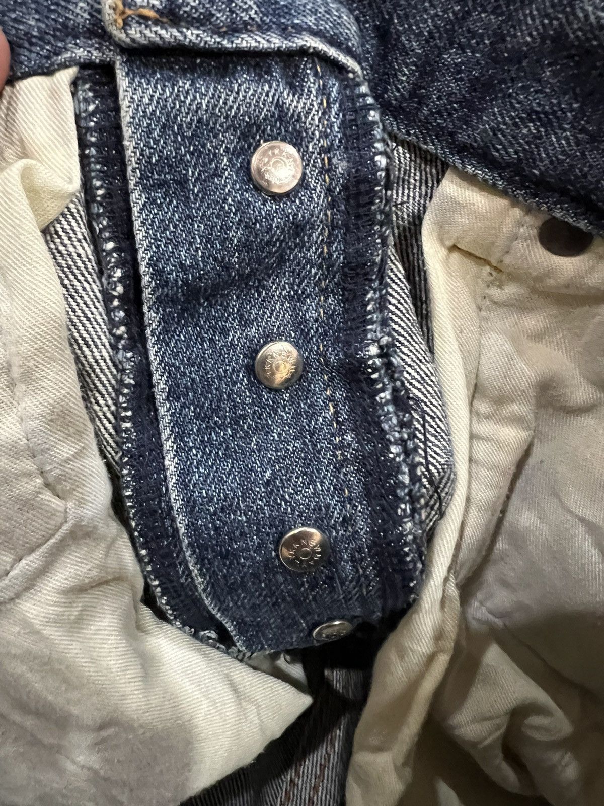 Japanese Brand × Takeo Kikuchi VTG TAKEO KIKUCHI DISTRESSED JEANS VERY RARE Size US 32 / EU 48 - 10 Thumbnail