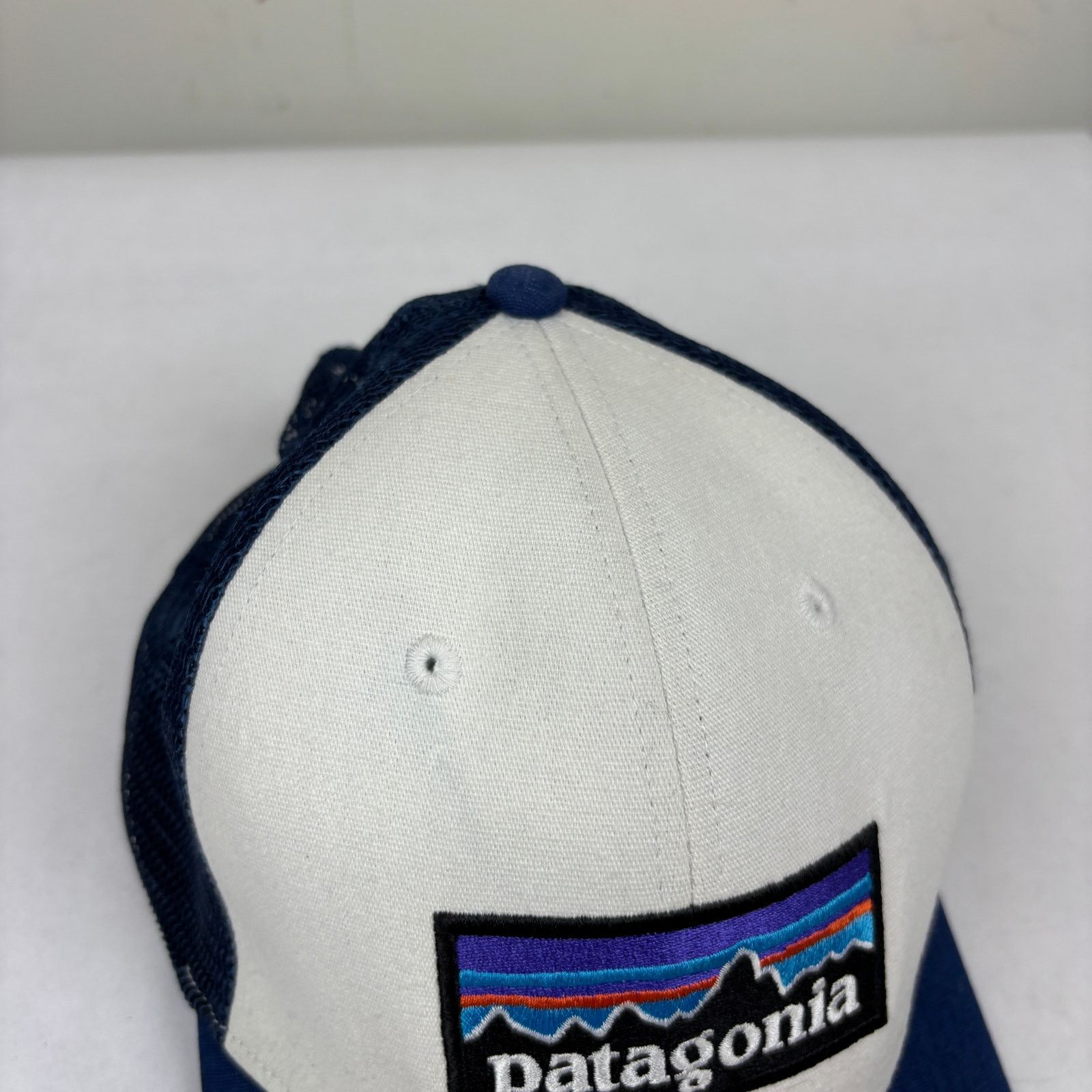 Patagonia Patagonia Snapback Trucker Hat P-6 Logo Cap Blue Gorpcore Size ONE SIZE - 8 Thumbnail
