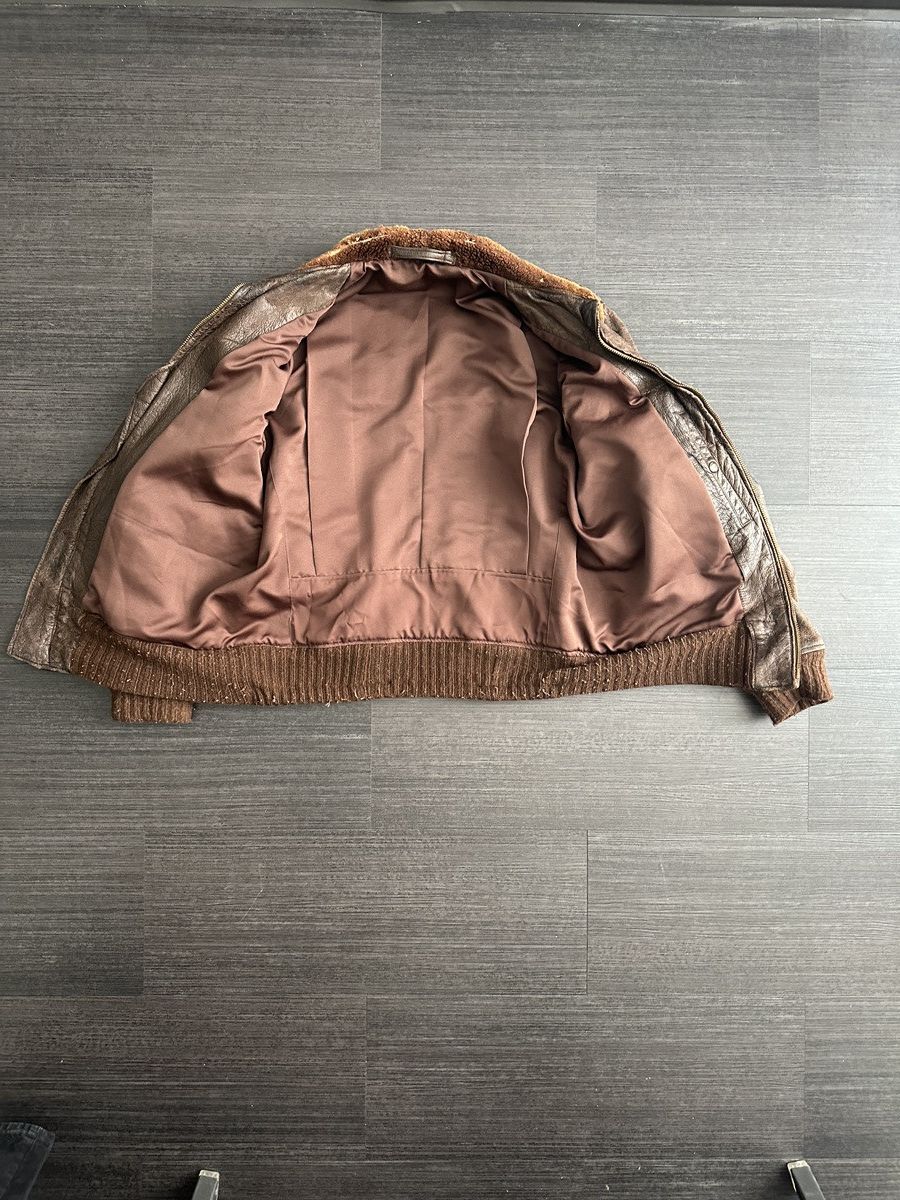 Other 1950s USN G-1 Flight Jacket Size 40(est) Size US M / EU 48-50 / 2 - 4 Thumbnail