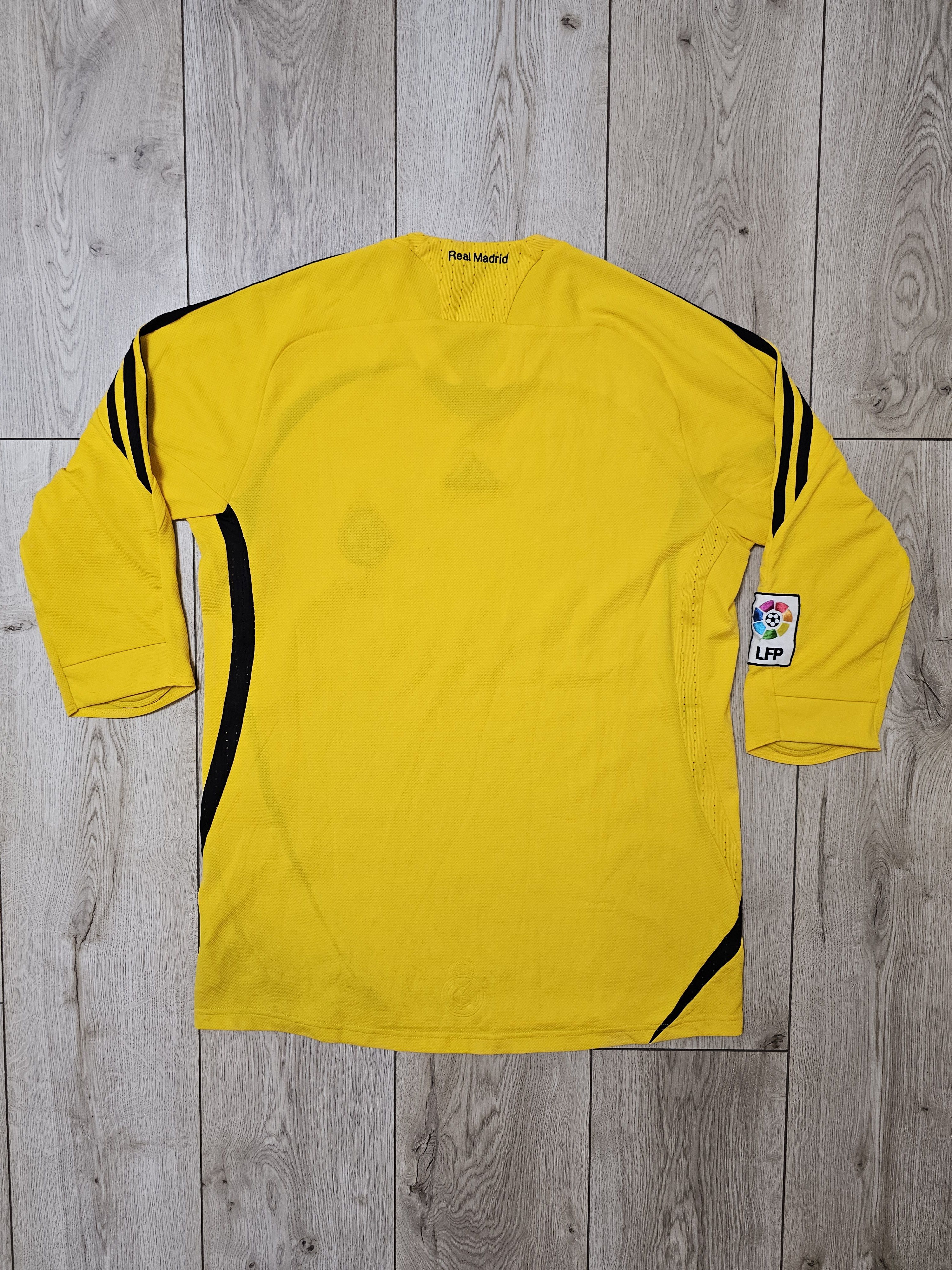 Adidas REAL MADRID 2008 2009 GOALKEEPER FOOTBALL SOCCER JERSEY Size US M / EU 48-50 / 2 - 2 Thumbnail