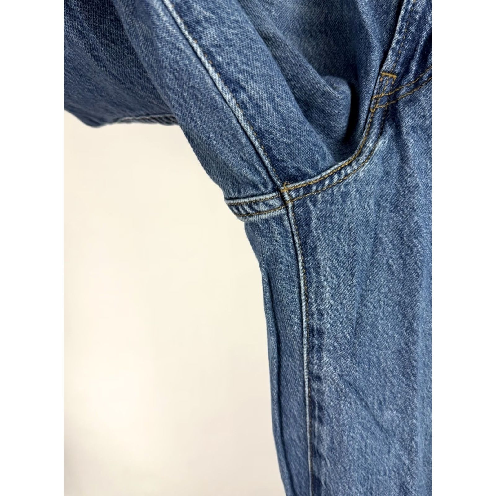 Levi's VINTAGE Levi's Womens Jeans Wide-Leg 29 29x31 XL Baggy Straight Leg 90s Grunge Hip Hop Retro Womens Size 29" - 4 Thumbnail